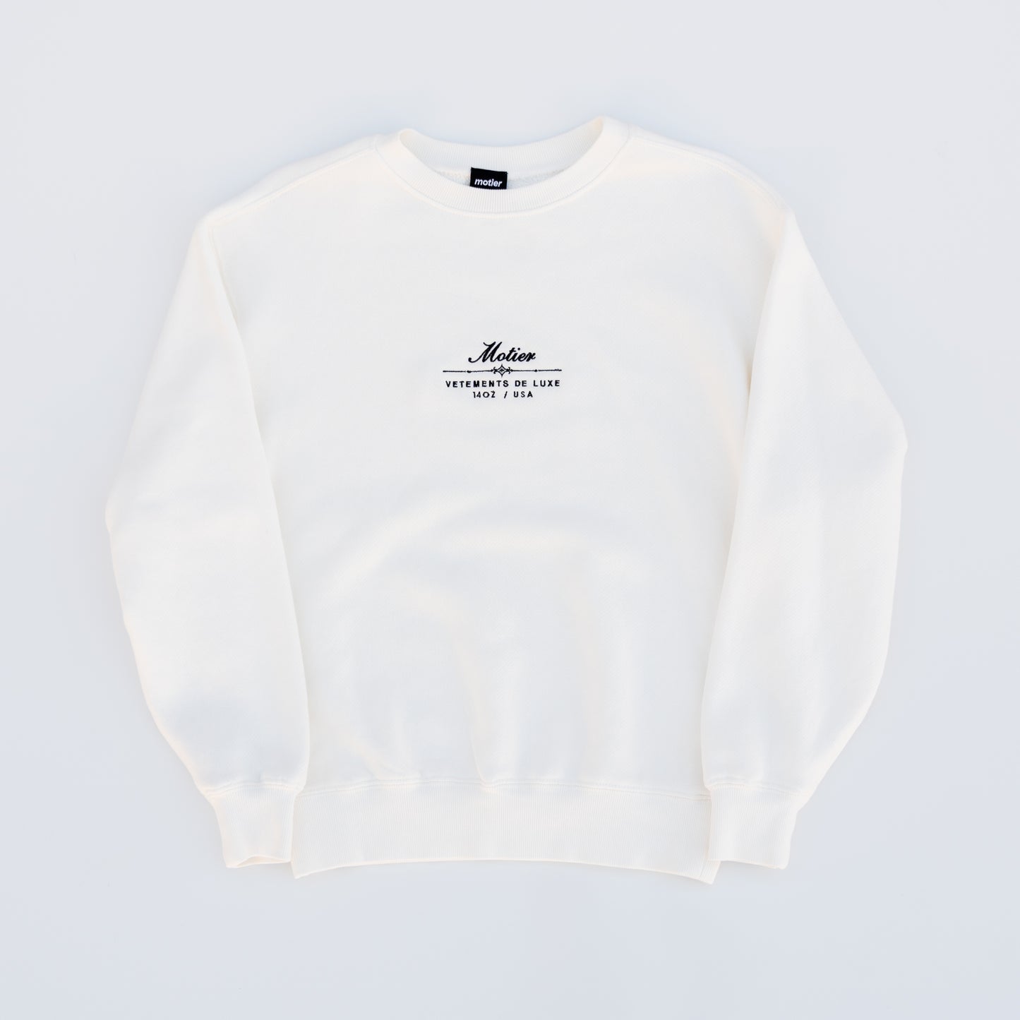 The Ellington Vintage Luxe Sweater (Blanc) - Motier Lafayette 