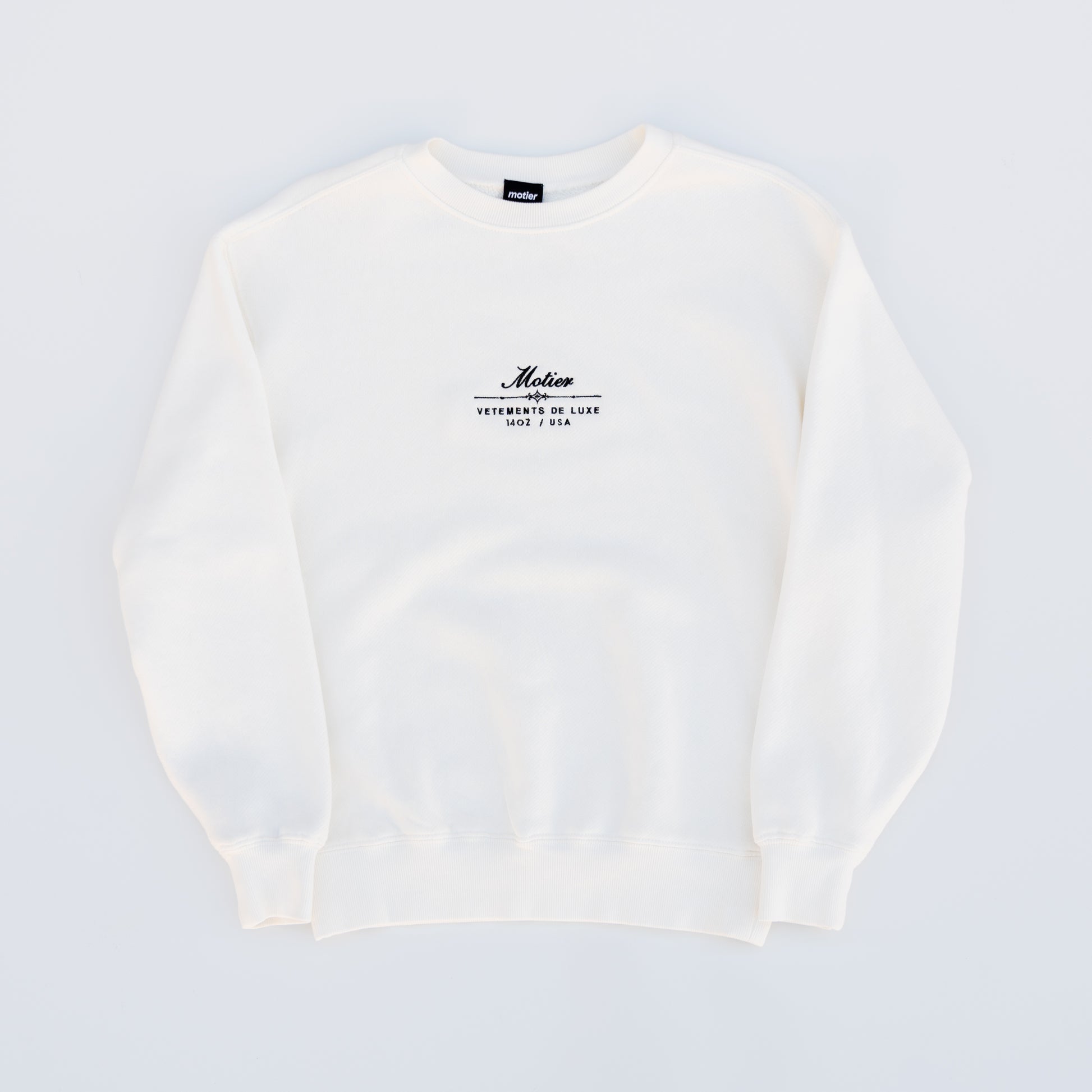The Ellington Vintage Luxe Sweater (Blanc) - Motier Lafayette 