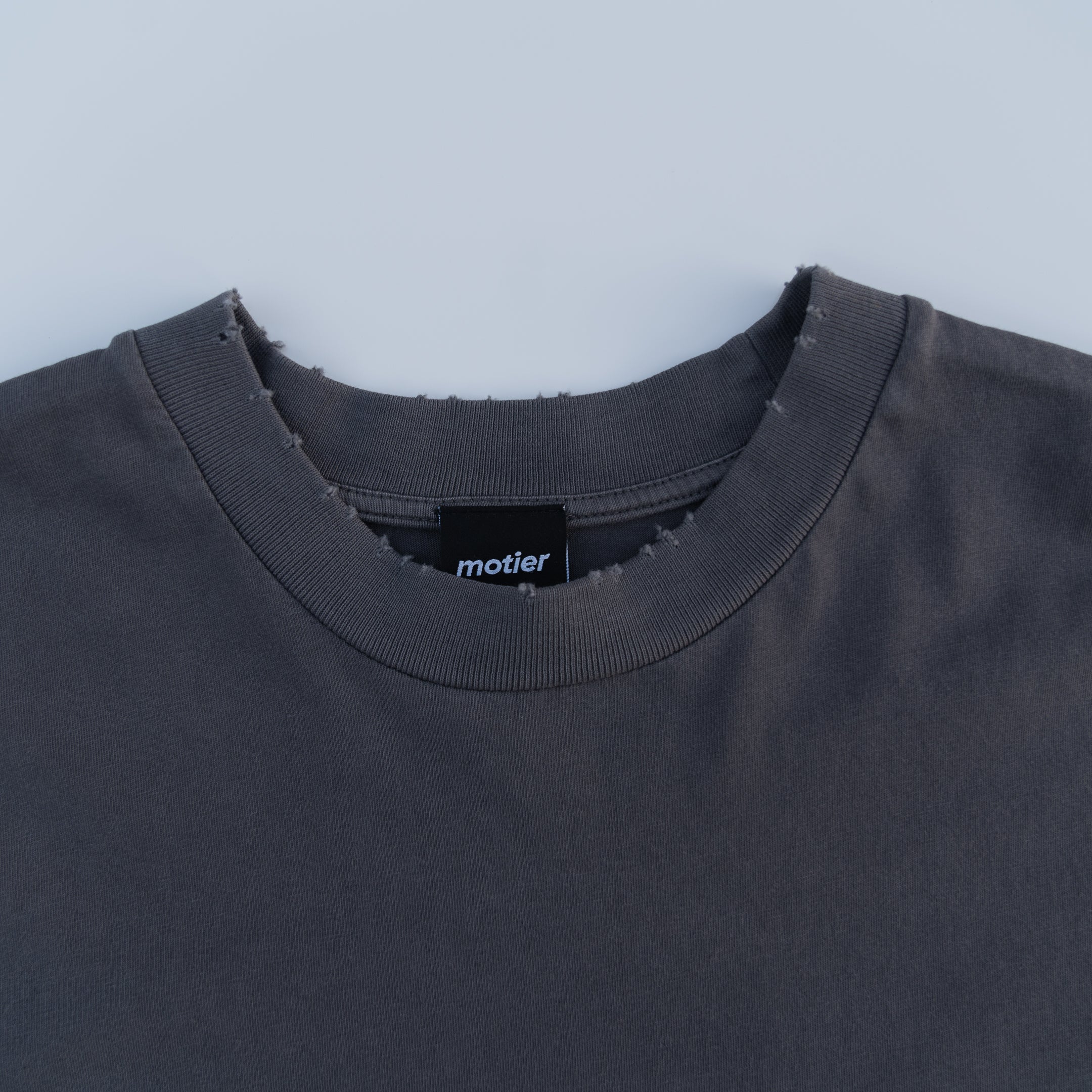 The Ellington Vintage Luxe Tee (Blacksmith Grey) - Motier Lafayette 