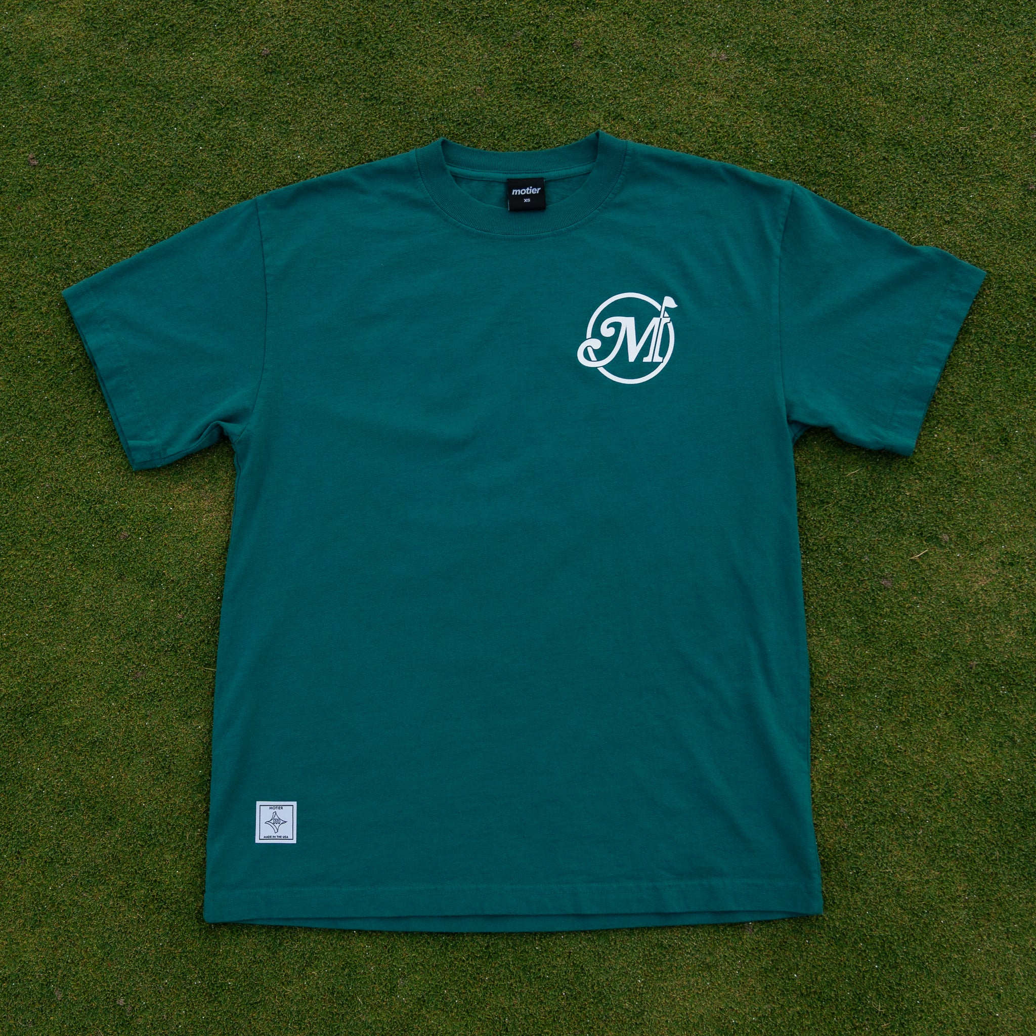The Fairway Luxe Tee (Silver Pine) - Motier Lafayette 