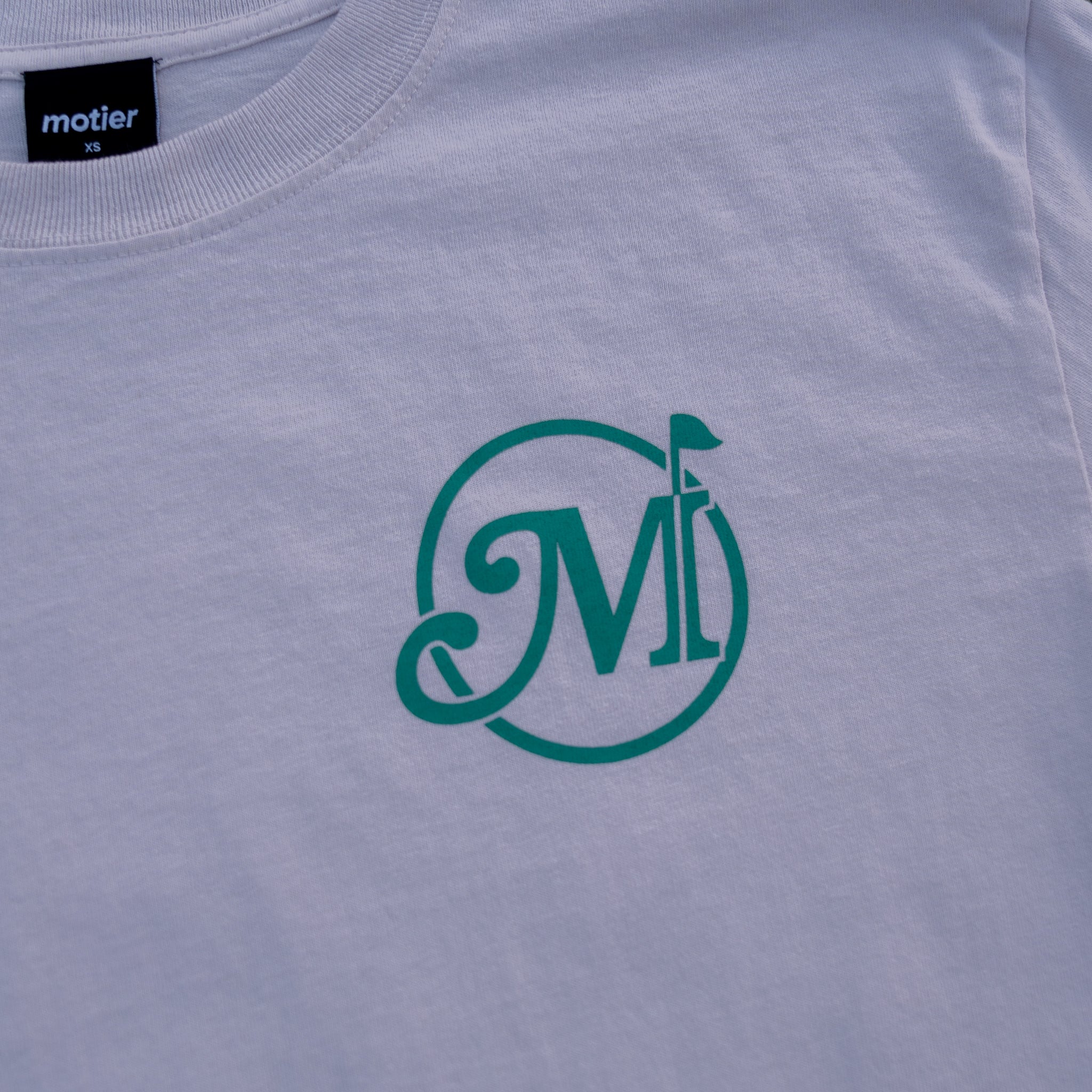 The Fairway Luxe Tee (White Sand) - Motier Lafayette 