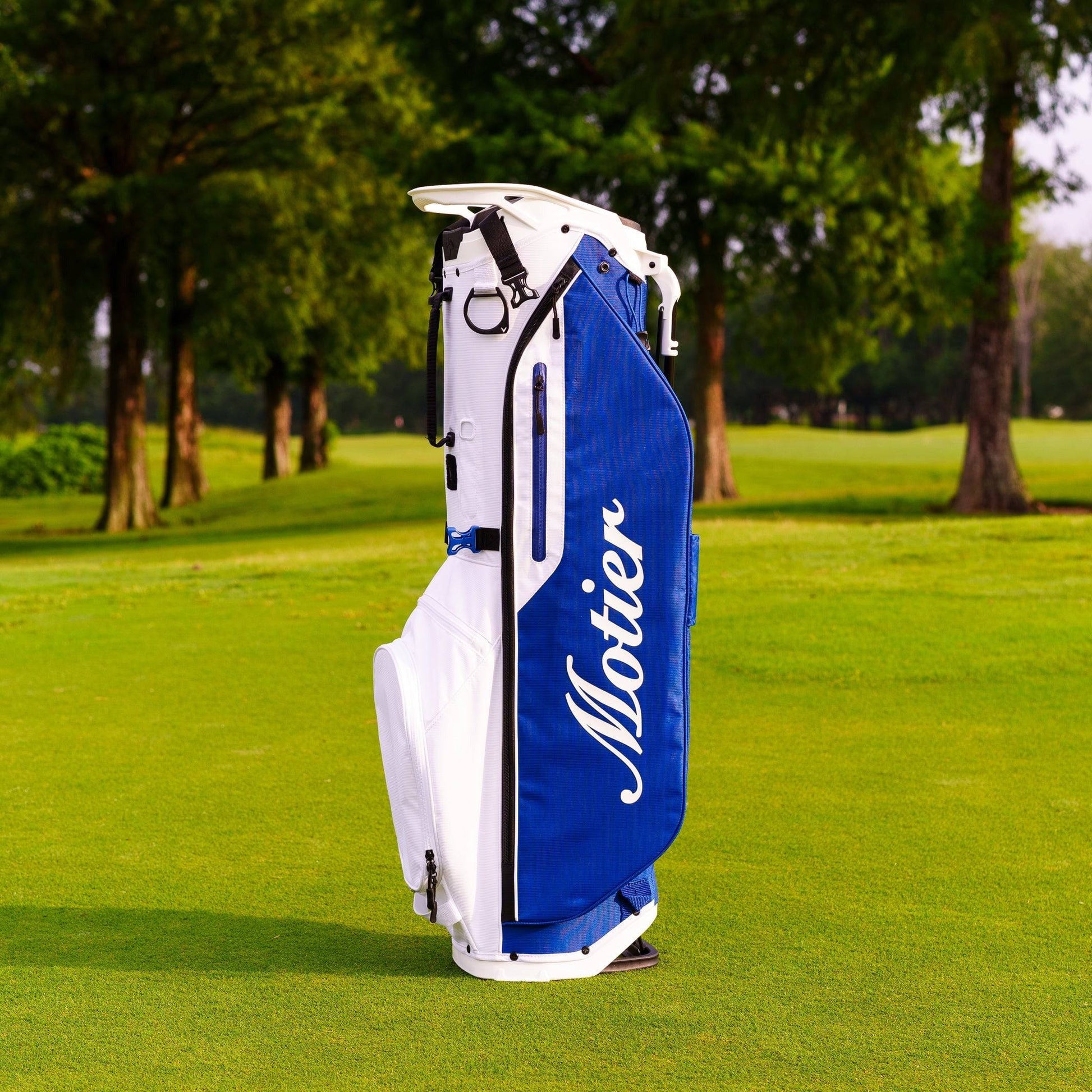 The Motier Fairway C Callaway Tour Golf Bag (White/Cobalt Blue) - Motier Lafayette 