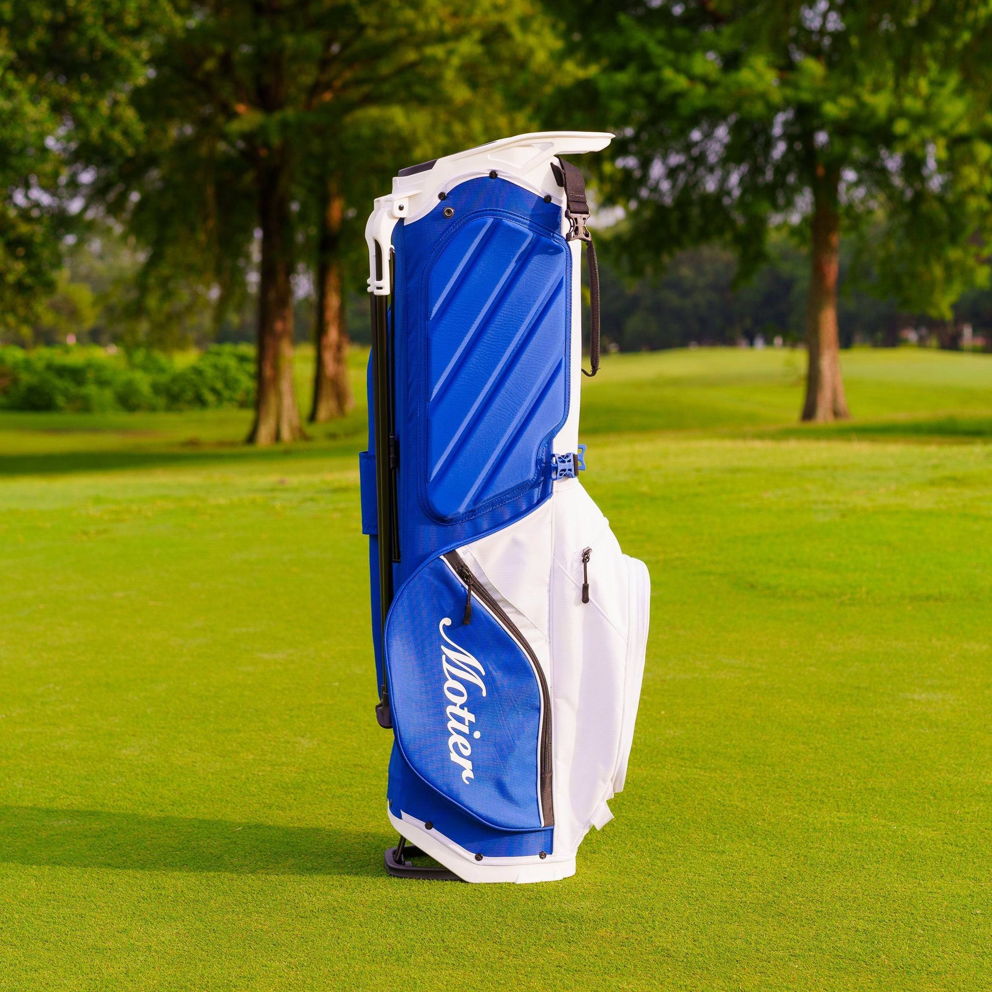 The Motier Fairway C Callaway Tour Golf Bag (White/Cobalt Blue) - Motier Lafayette 