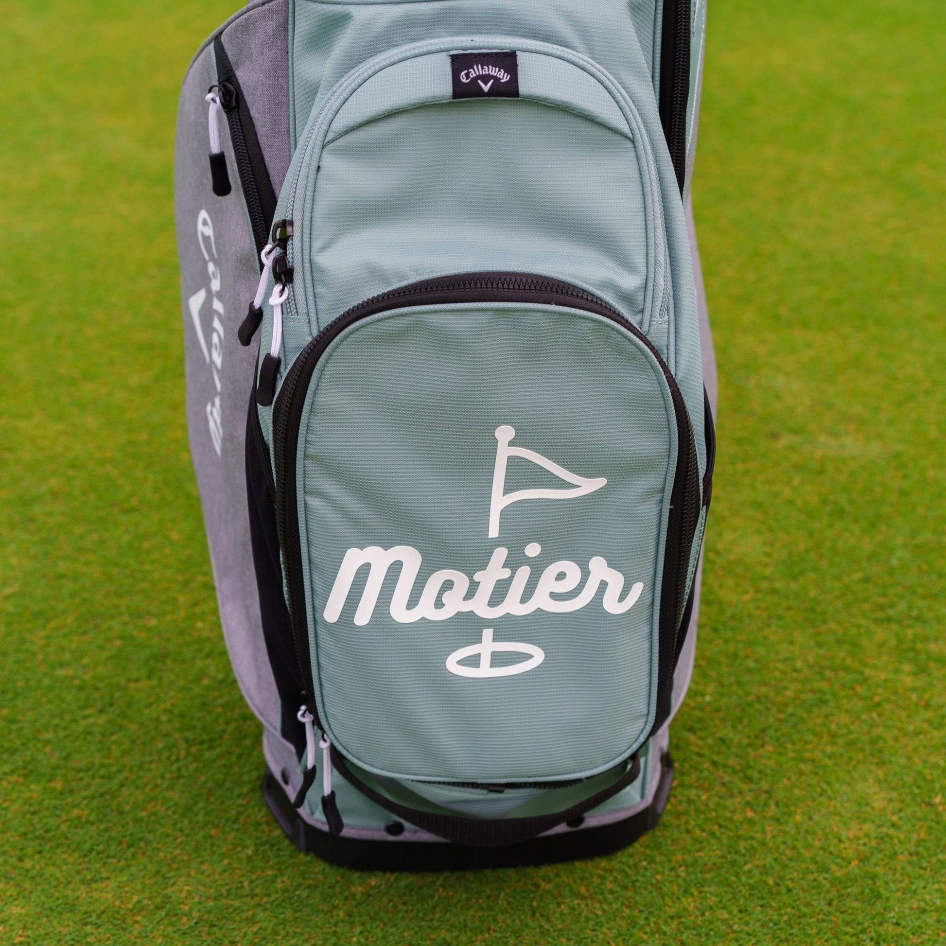 The Motier Fairway+ Callaway Tour Golf Bag (Moss/Charcoal) - Motier Lafayette 