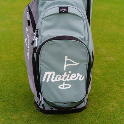 The Motier Fairway+ Callaway Tour Golf Bag (Moss/Charcoal) - Motier Lafayette 
