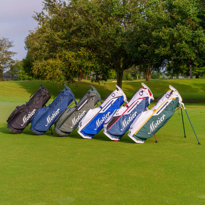 The Motier Fairway C Callaway Tour Golf Bag (White/Green/Gold) - Motier Lafayette 