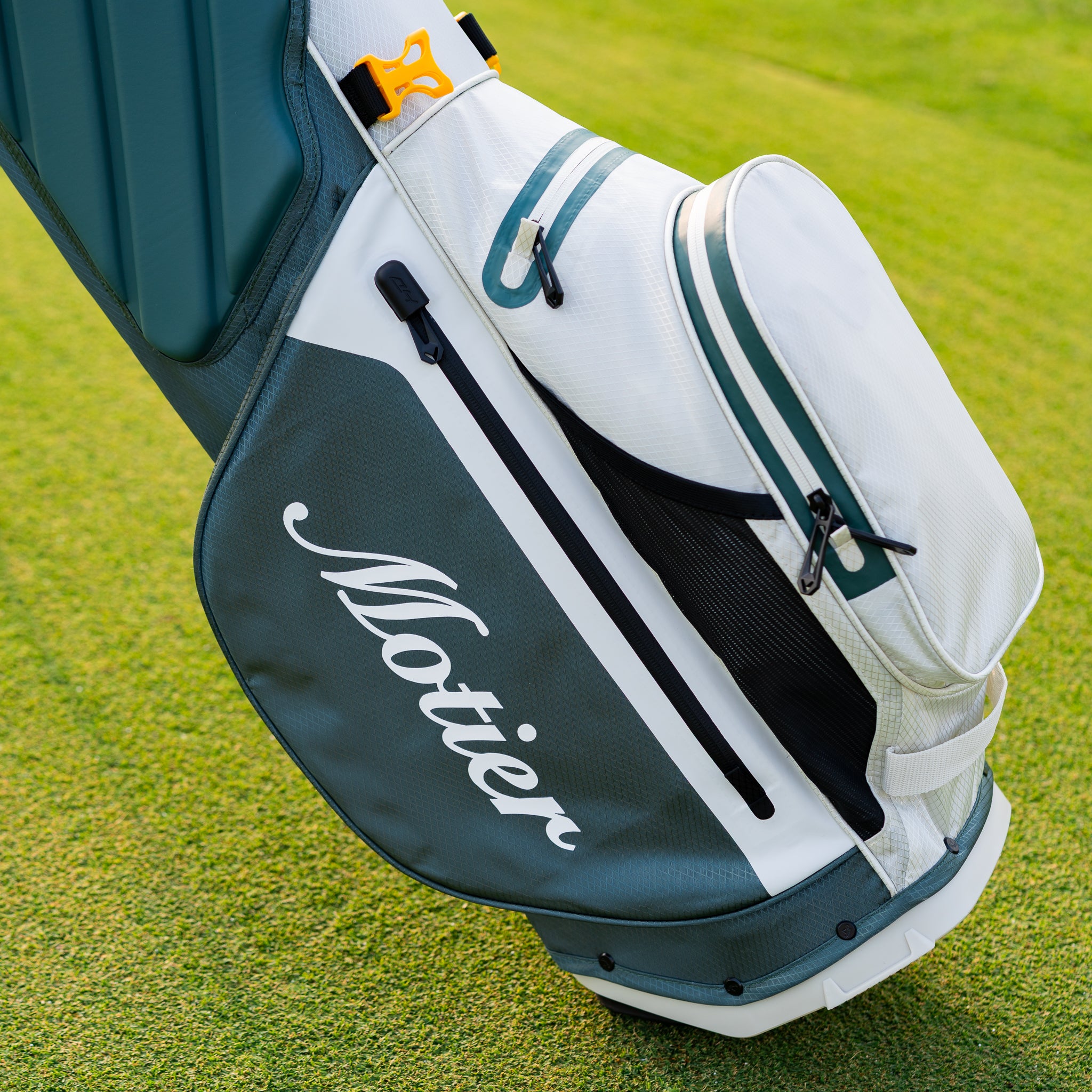 The Motier Fairway C HD Callaway Tour Golf Bag (Khaki/Forest) - Motier Lafayette 