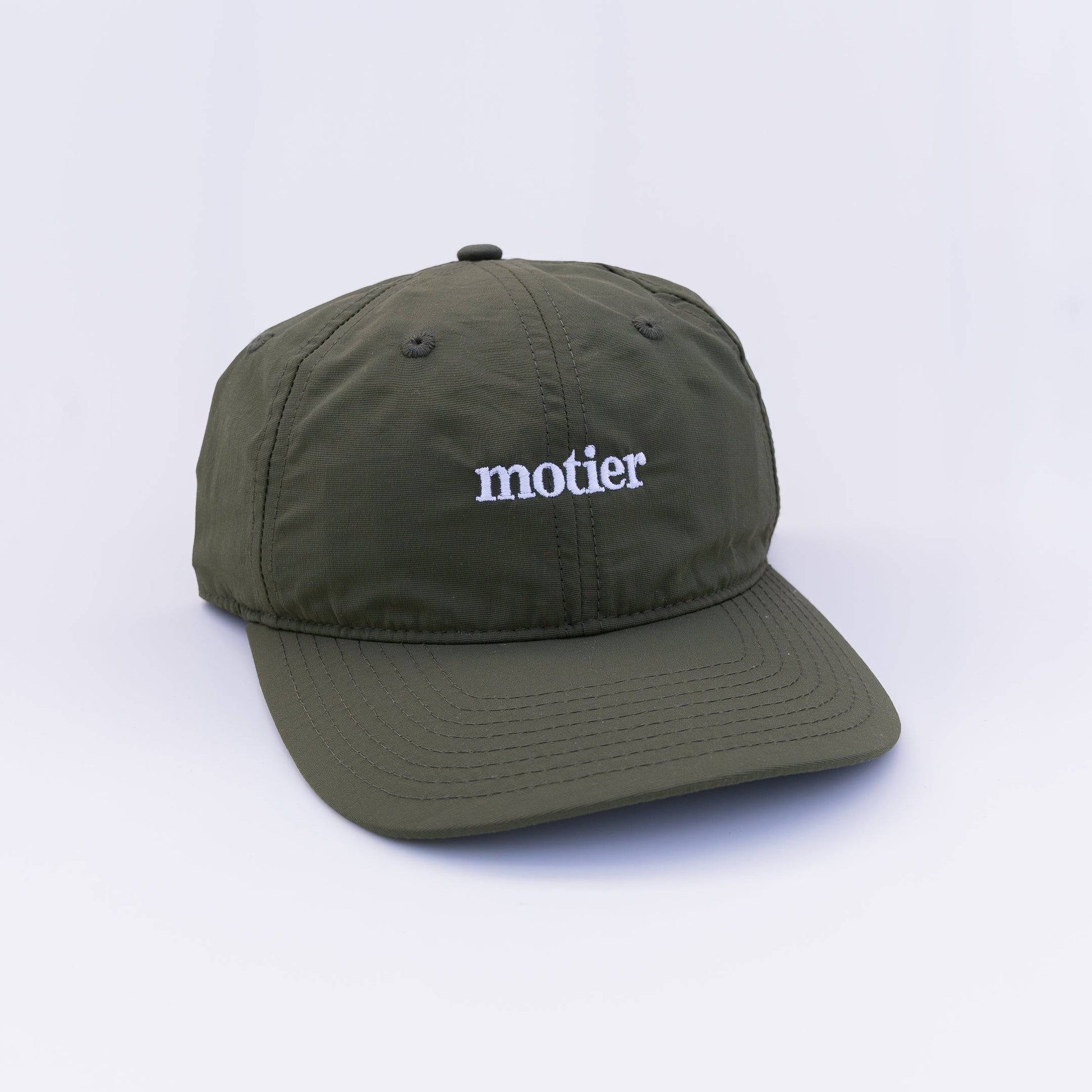Alexandre Nylon Strapback (Olive) - Motier Lafayette 