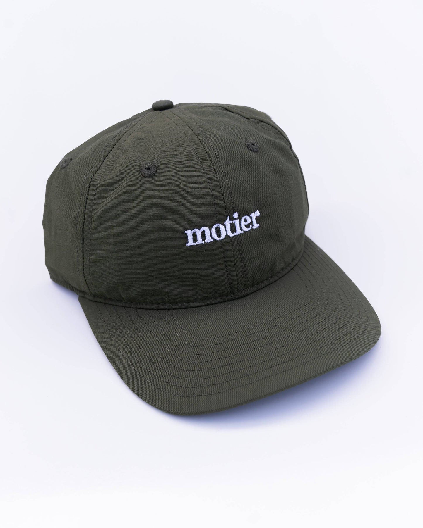 Alexandre Nylon Strapback (Olive) - Motier Lafayette 