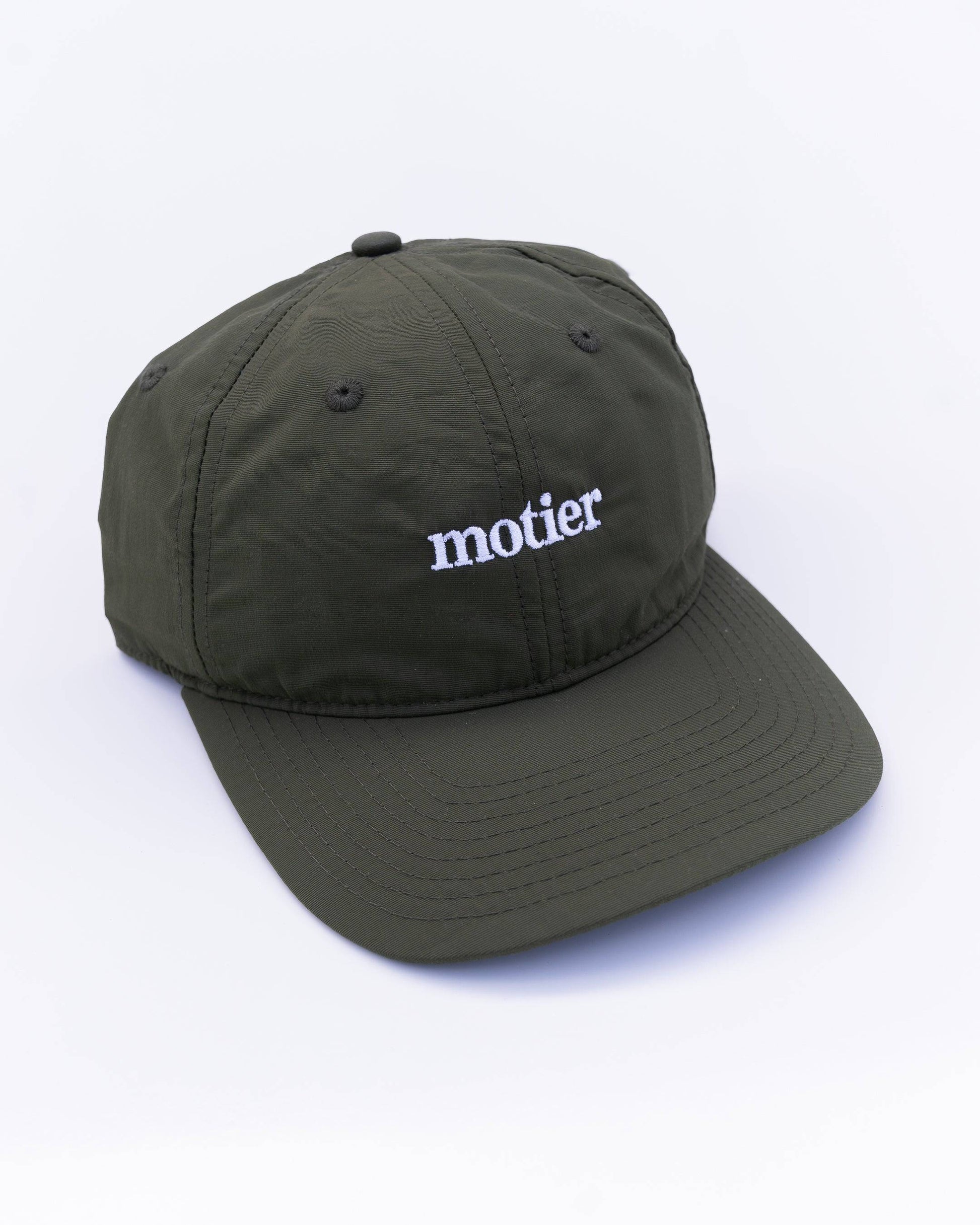 Alexandre Nylon Strapback (Olive) - Motier Lafayette 