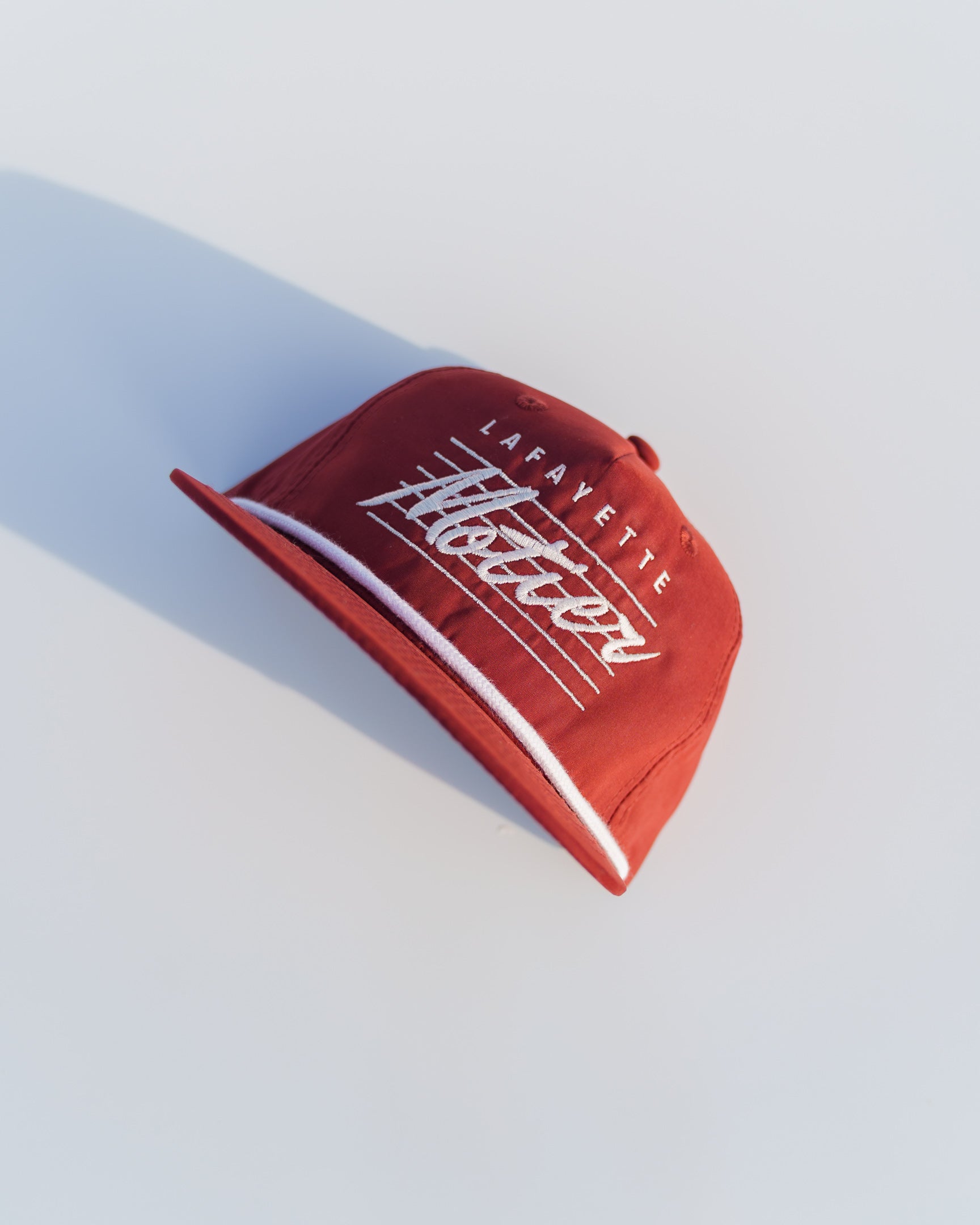 Retro Lafayette Roped Snapback (Maroon) - Motier Lafayette 