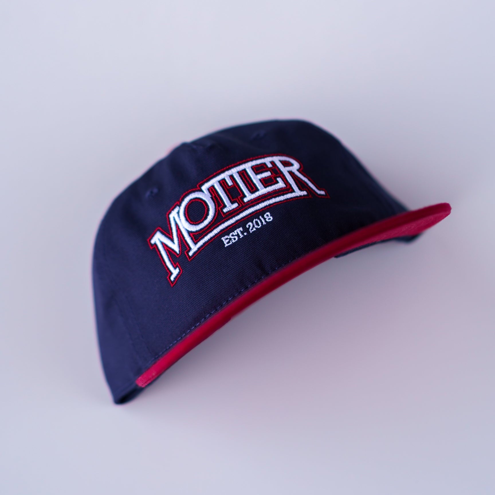 Timeless Two Tone Snapback (Navy/Maroon)