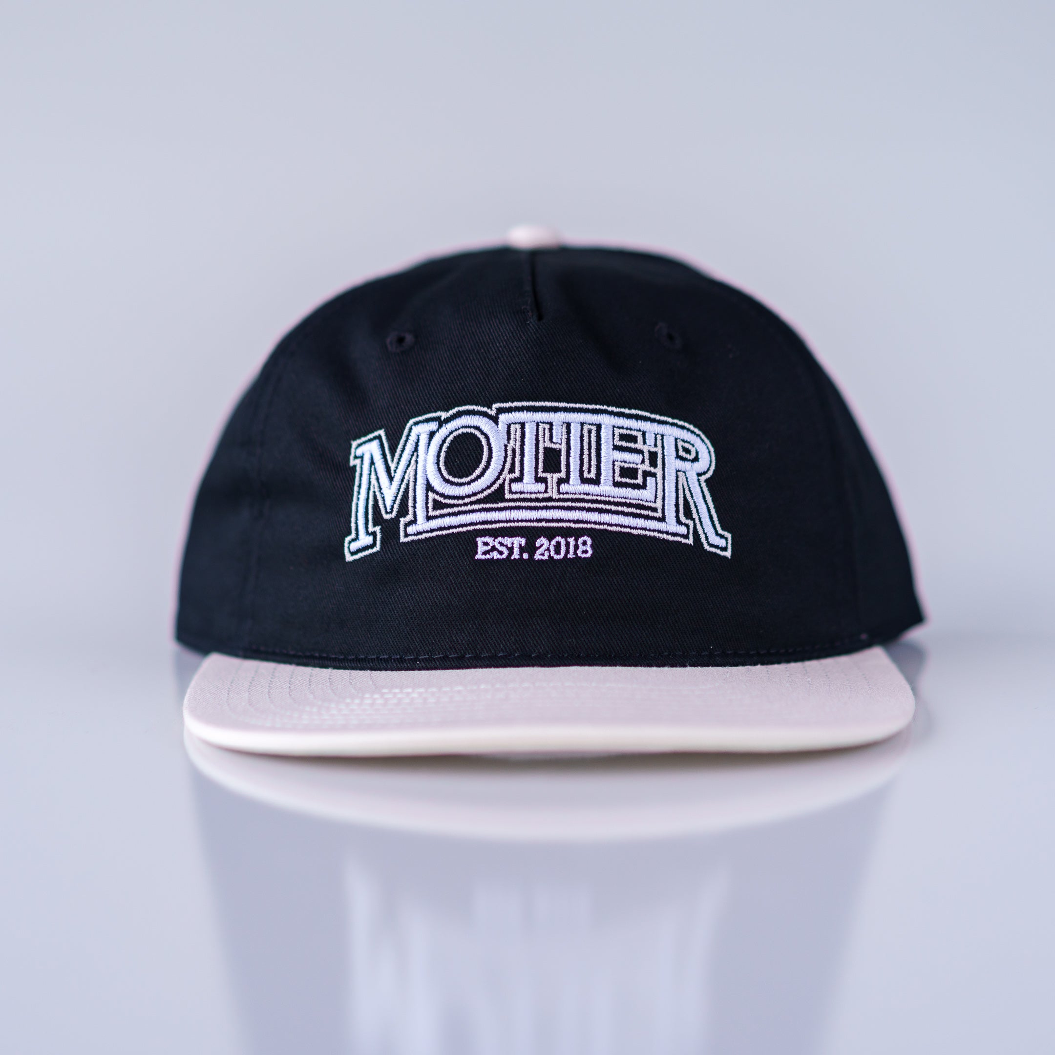 Timeless Two Tone Snapback (Black/Off-White)