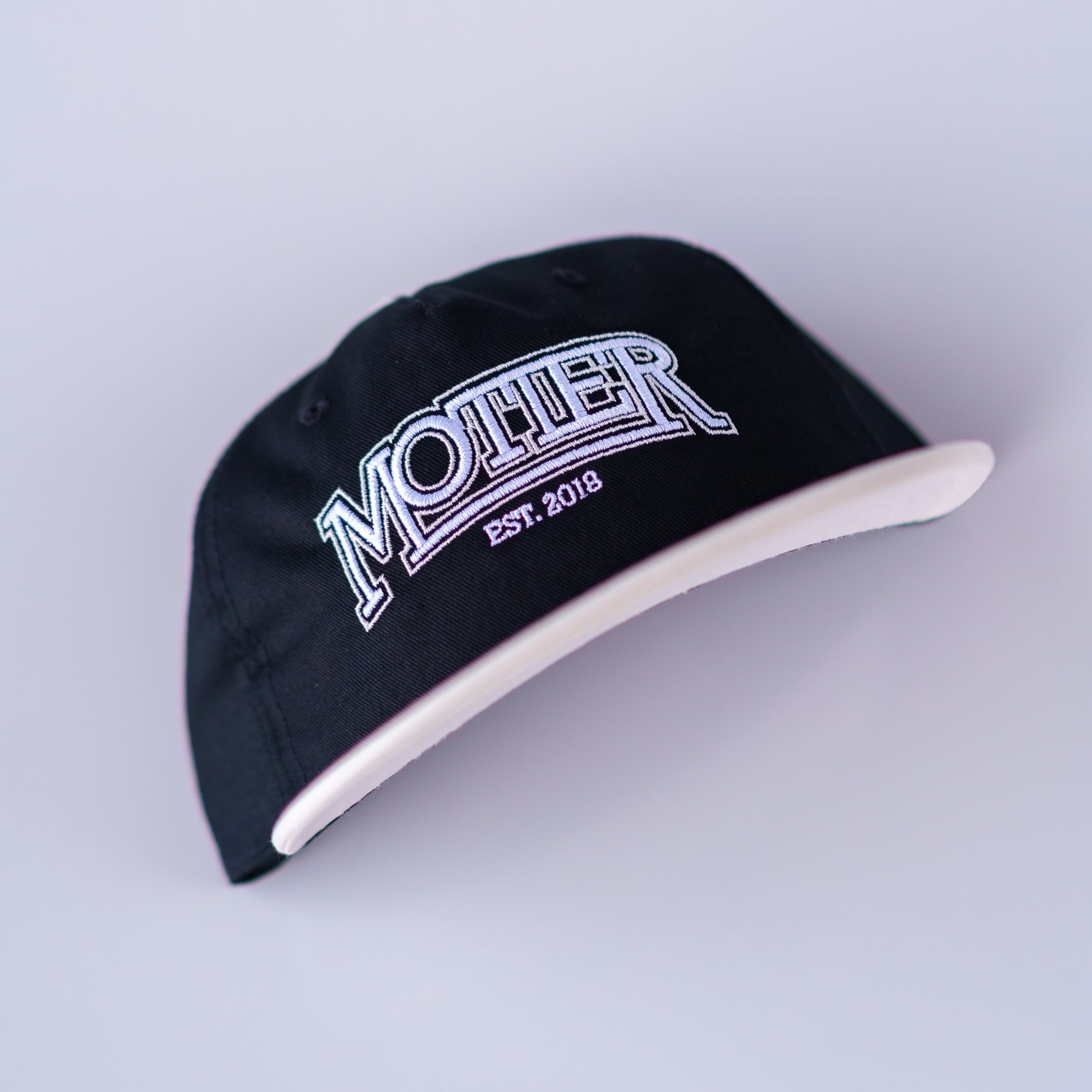 Timeless Two Tone Snapback (Black/Off-White)