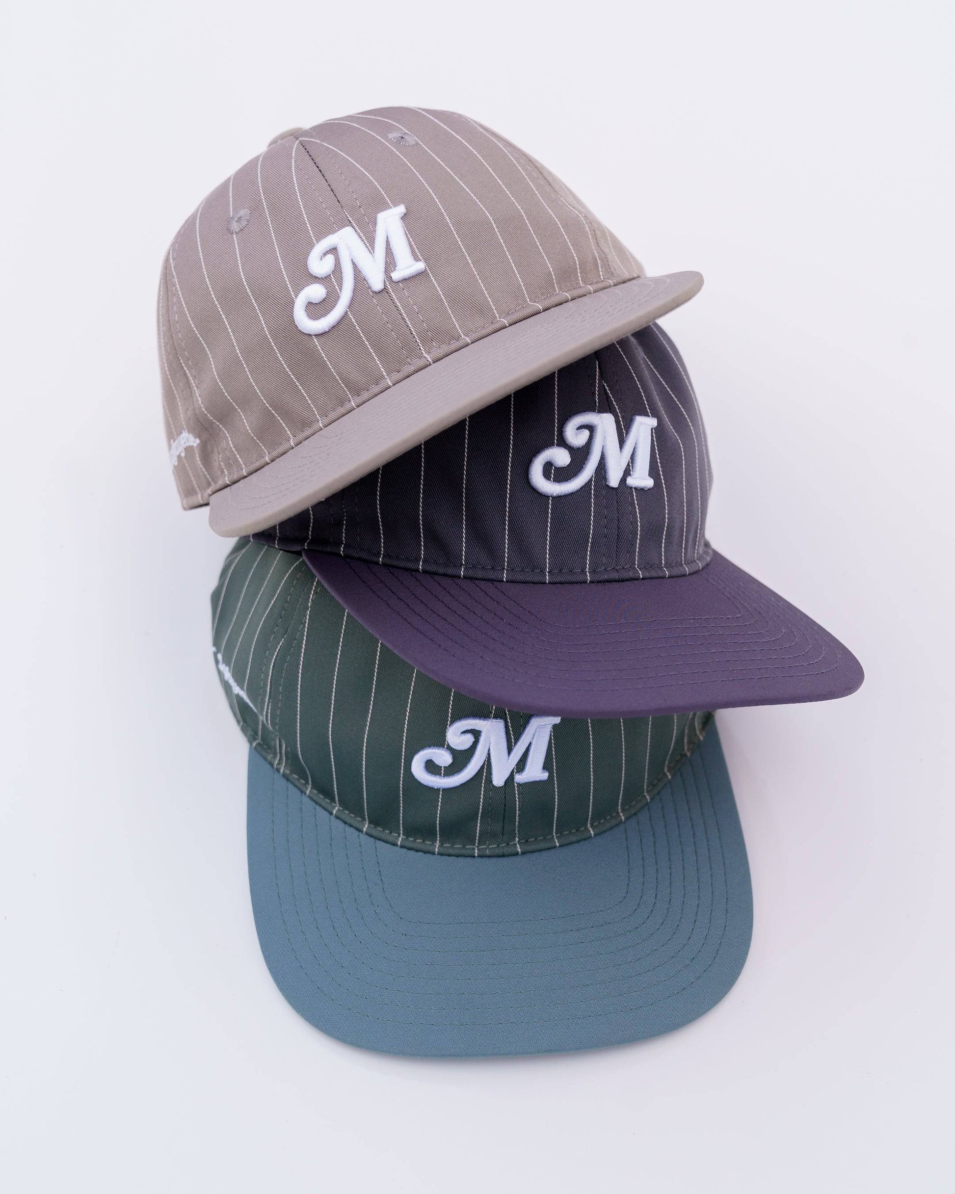 The Pinstripe Hat (Pacific Blue) - Motier Lafayette 
