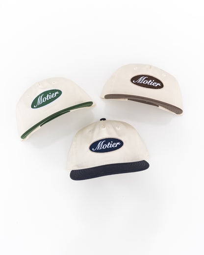 The Old School Shop Snapback (Cream/Satellite)