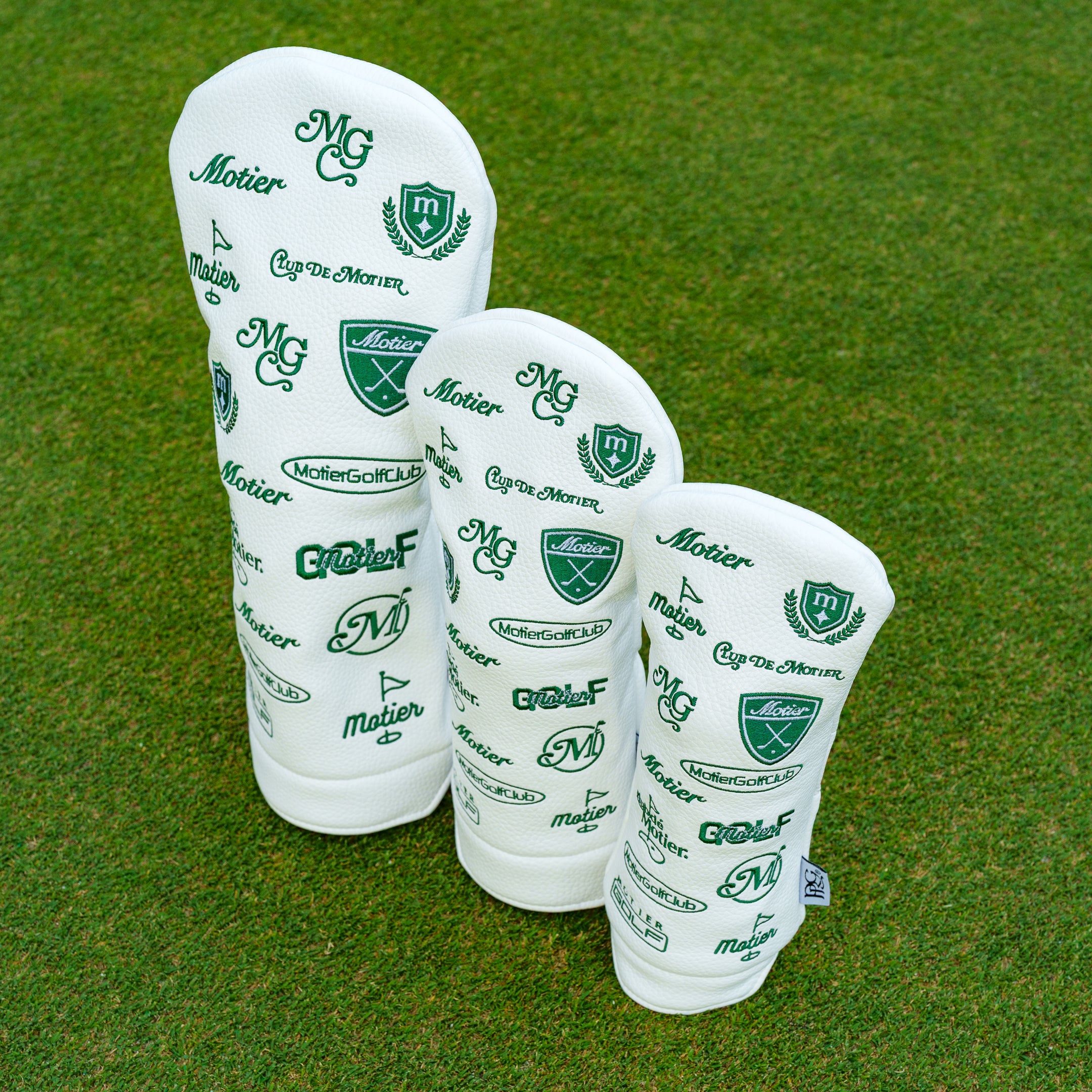 The Motier Members Only Vintage Headcover Combo Pack (3 for 1)