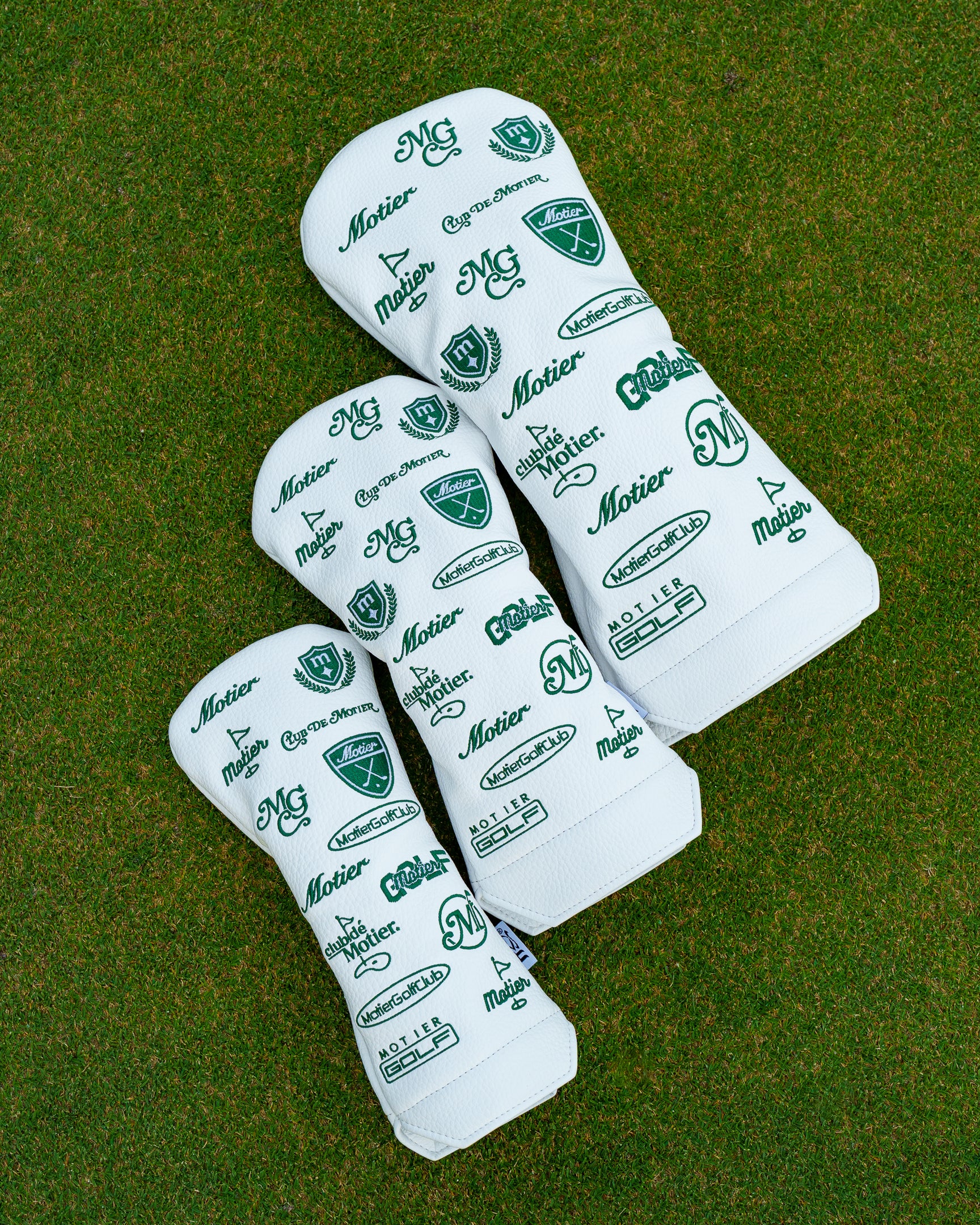The Motier Members Only Vintage Headcover Combo Pack (3 for 1)