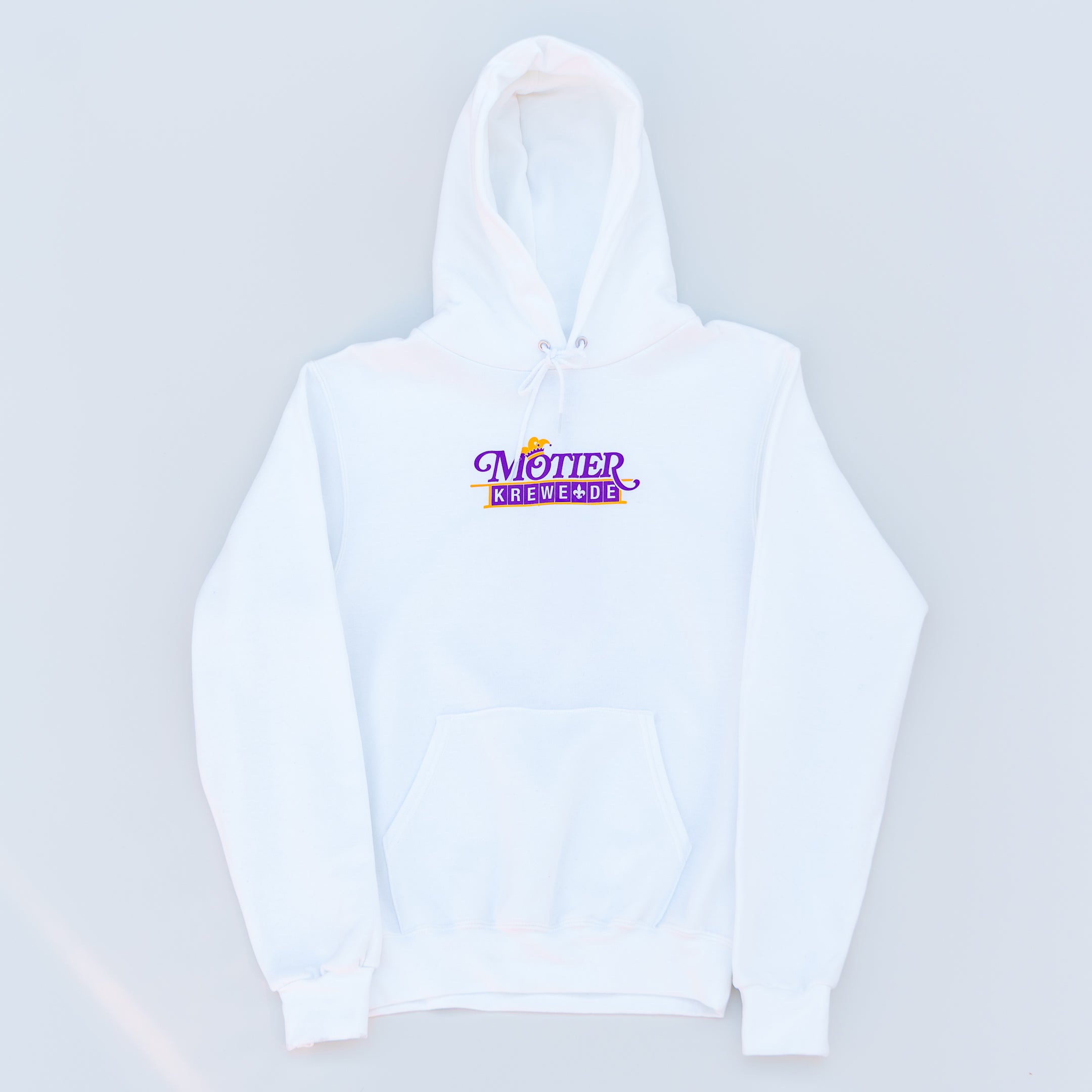 The Masquerade Hoodie (White) - Motier Lafayette 