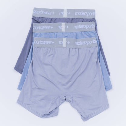 The John Boxer Briefs 2.0 Grey Band (3-Pack) - Motier Lafayette 