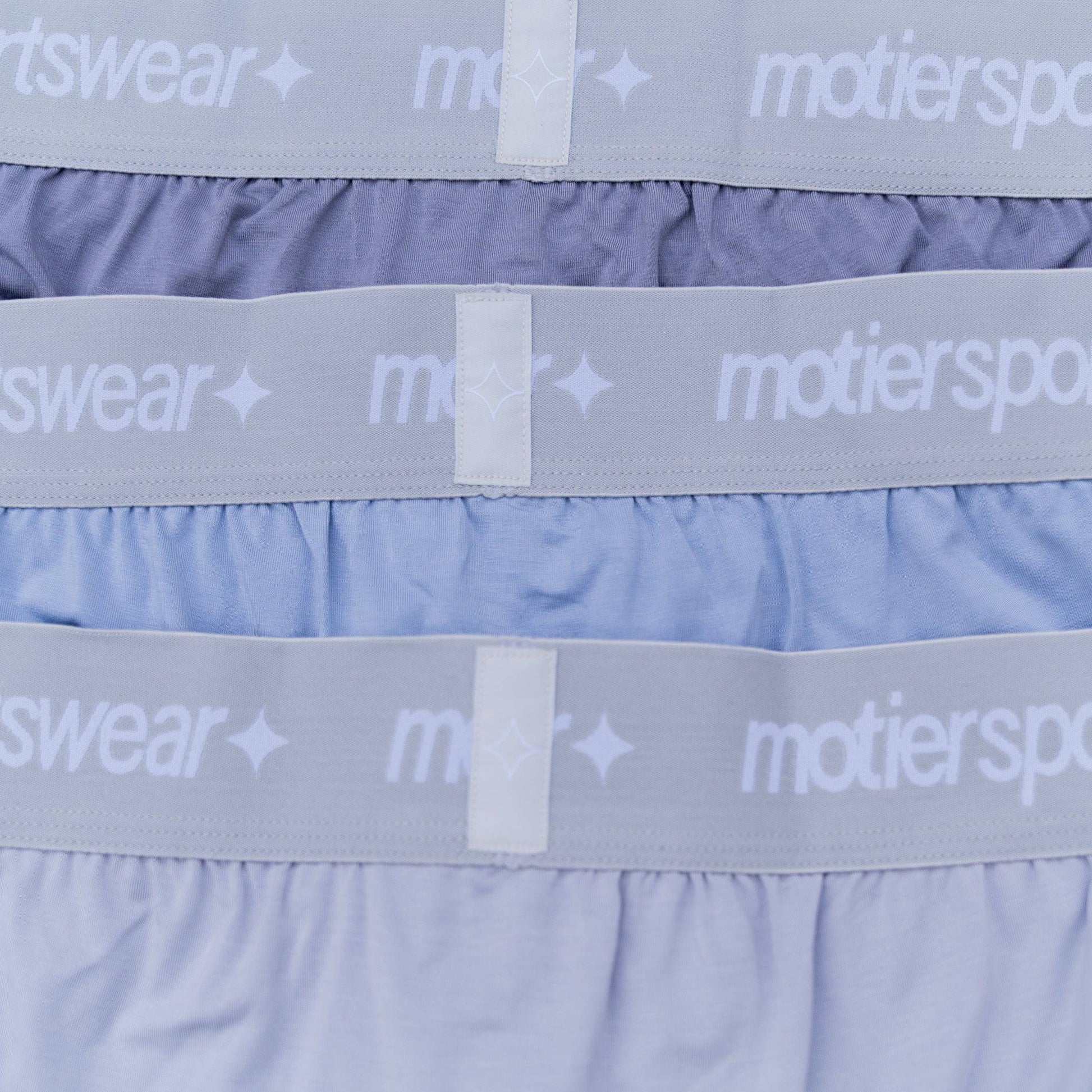The John Boxer Briefs 2.0 Grey Band (3-Pack) - Motier Lafayette 