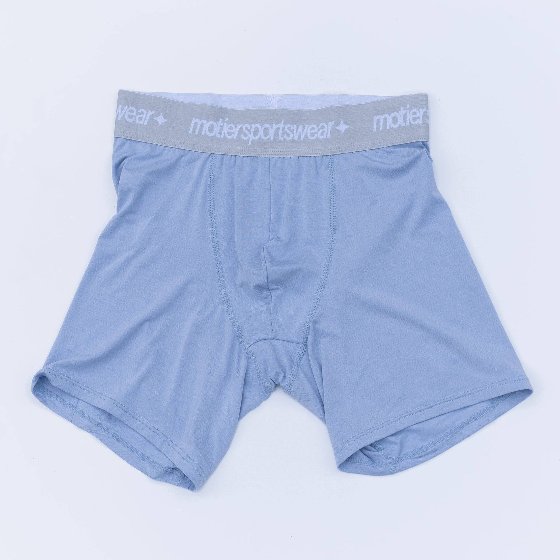 The John Boxer Briefs (Sky Blue) - Motier Lafayette 