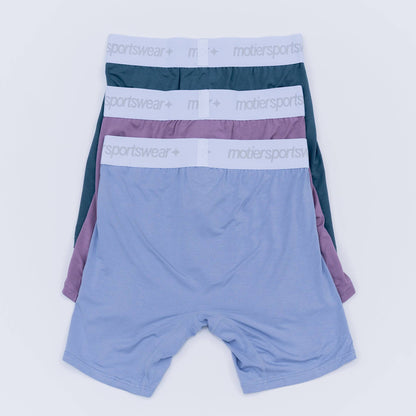 The John Boxer Briefs 2.0 White Band (3-Pack) - Motier Lafayette 
