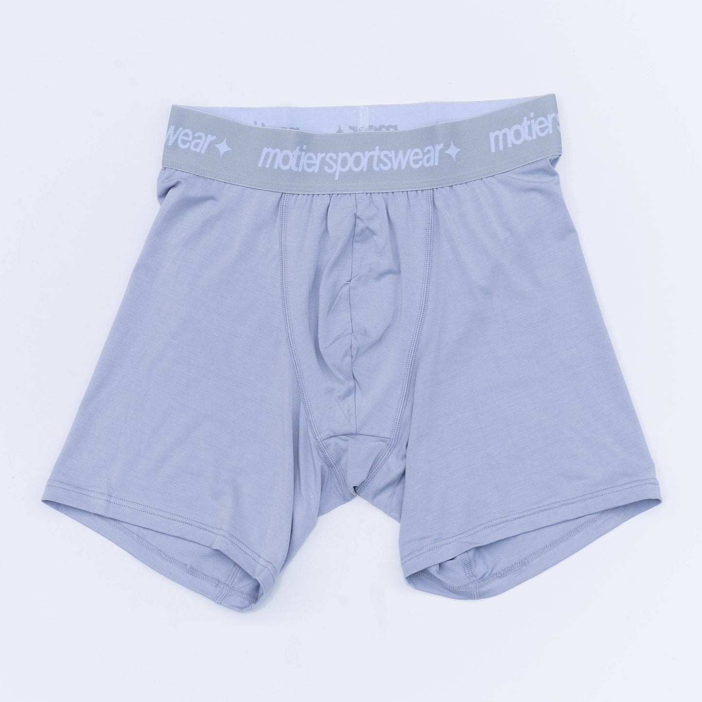 The John Boxer Briefs (Silver Grey) - Motier Lafayette 