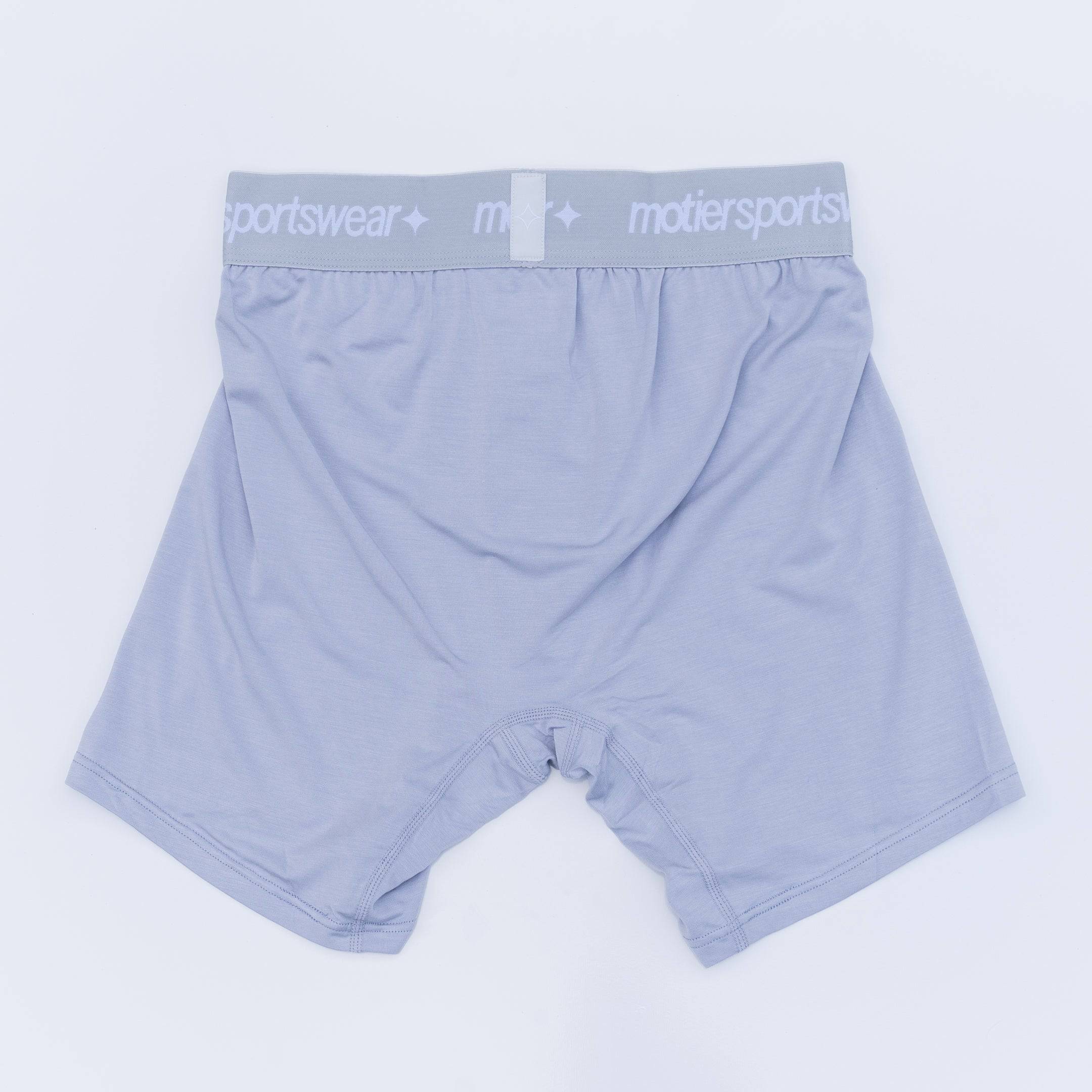 The John Boxer Briefs (Silver Grey) - Motier Lafayette 