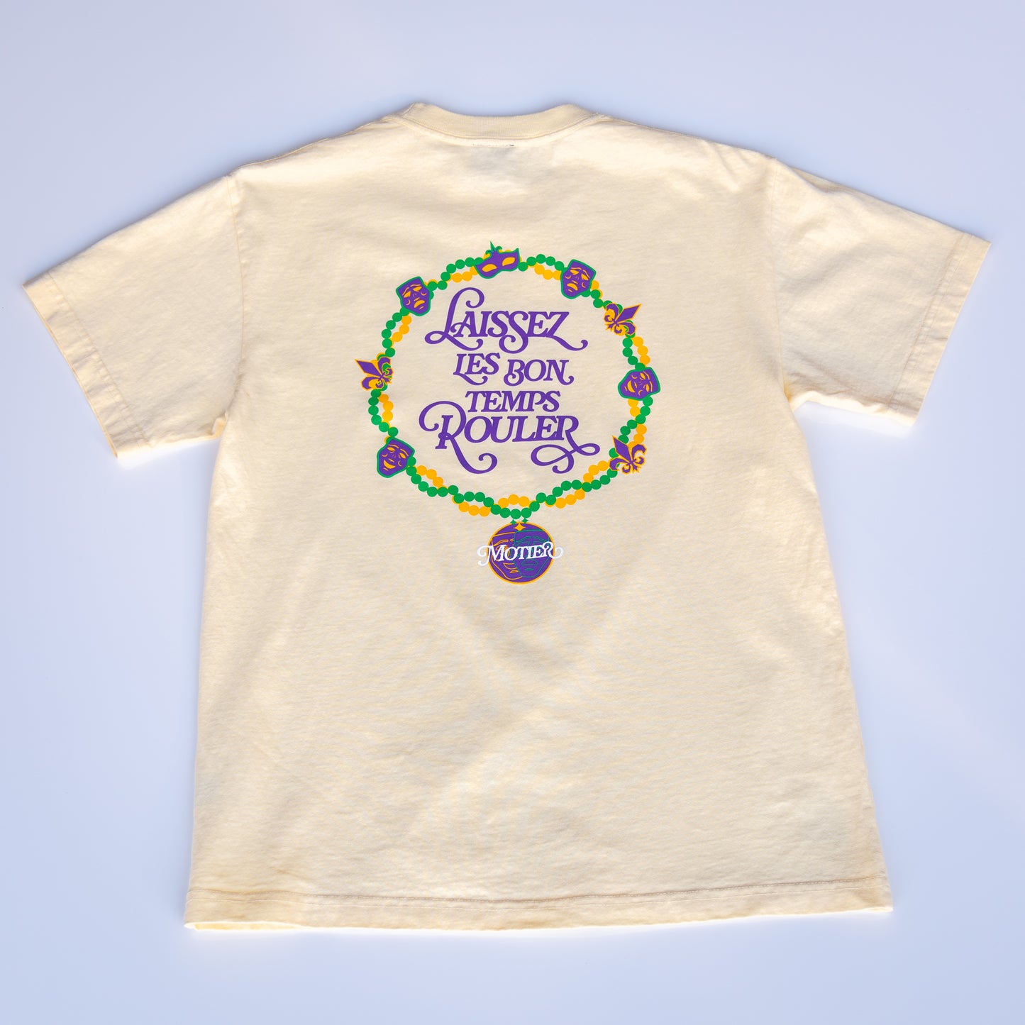 The Krewe De Motier 2025 Luxe Tee (Meadow) - Motier Lafayette 