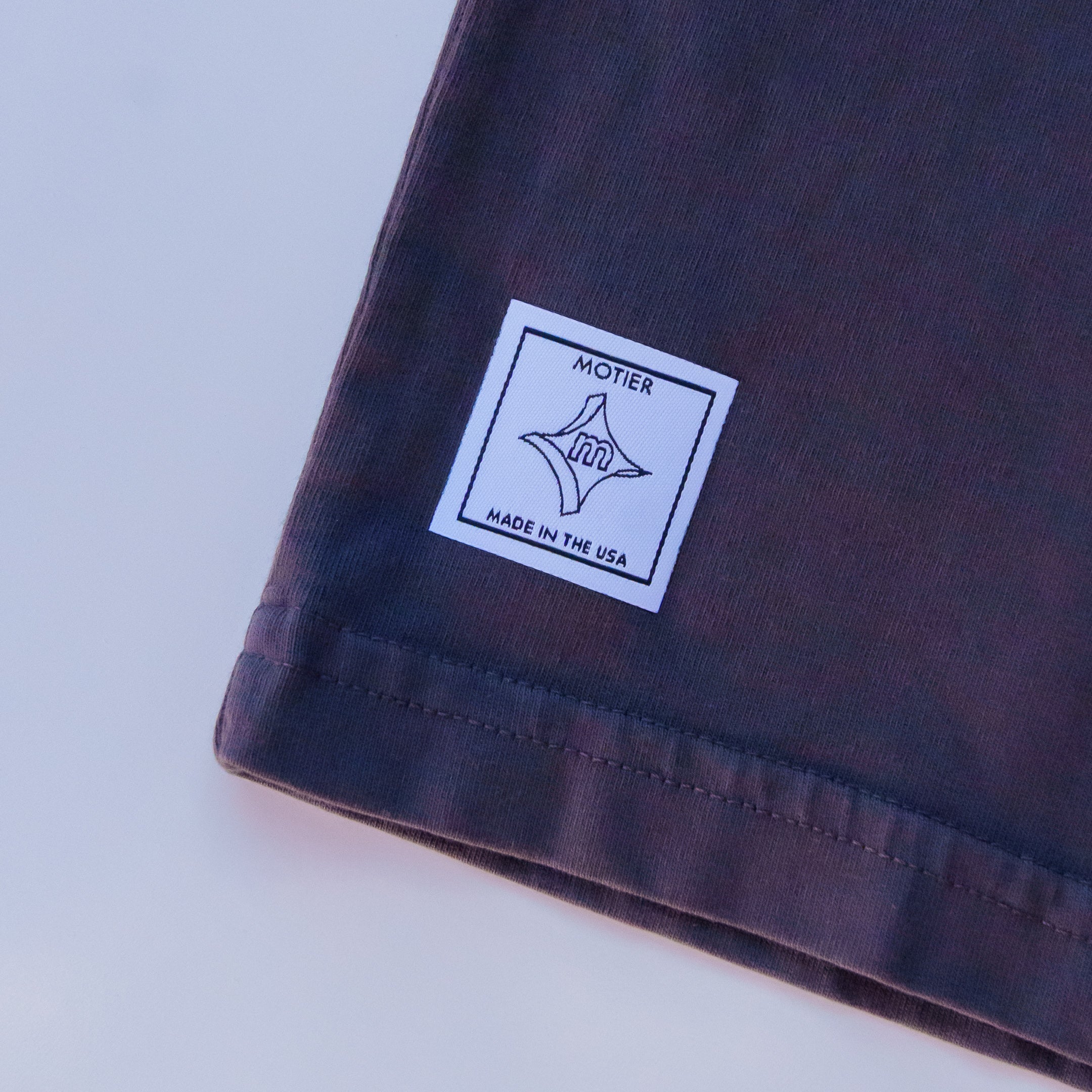 The Classic Logo Luxe Tee (Asphalt)