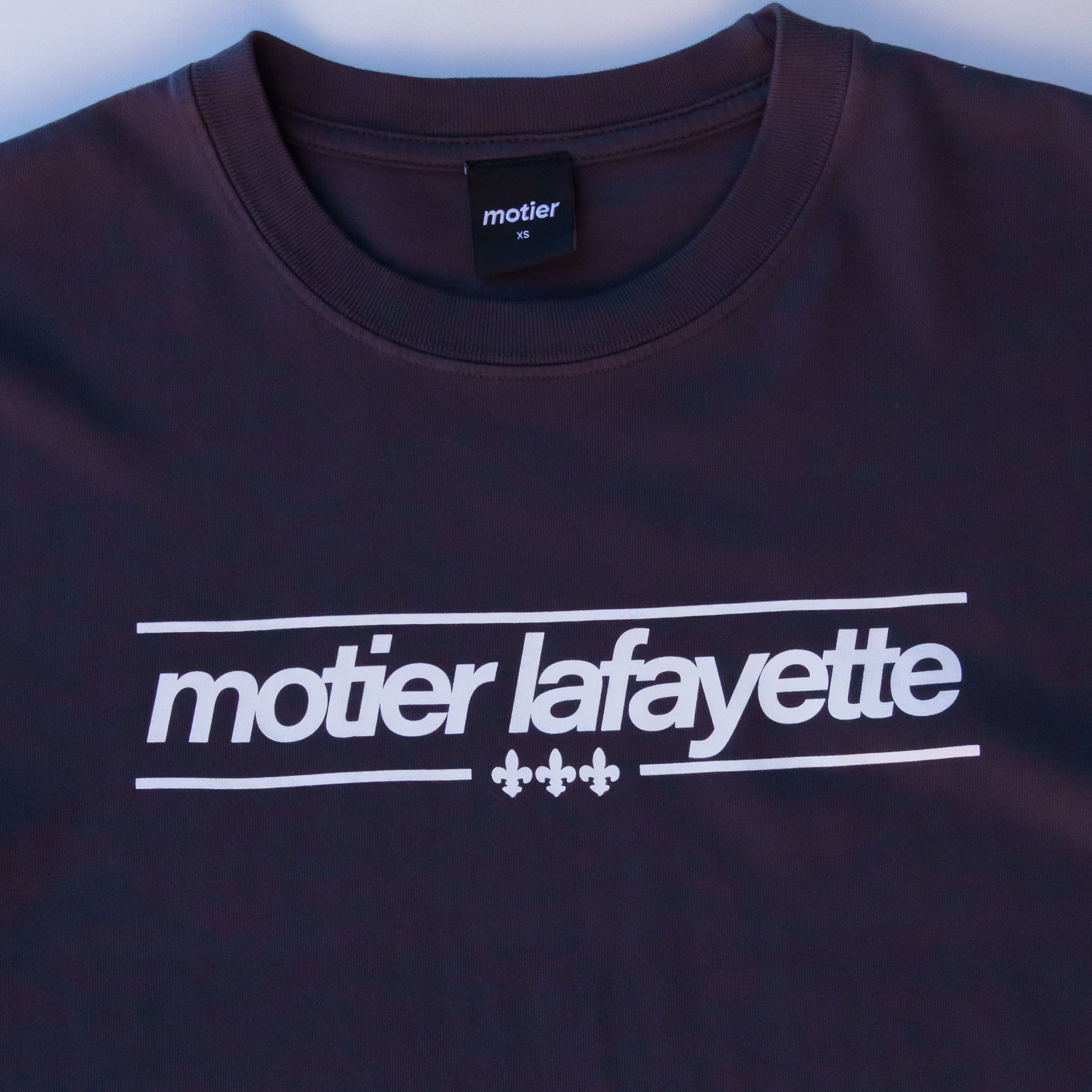 Fleur De Lis Luxe Tee (Asphalt)