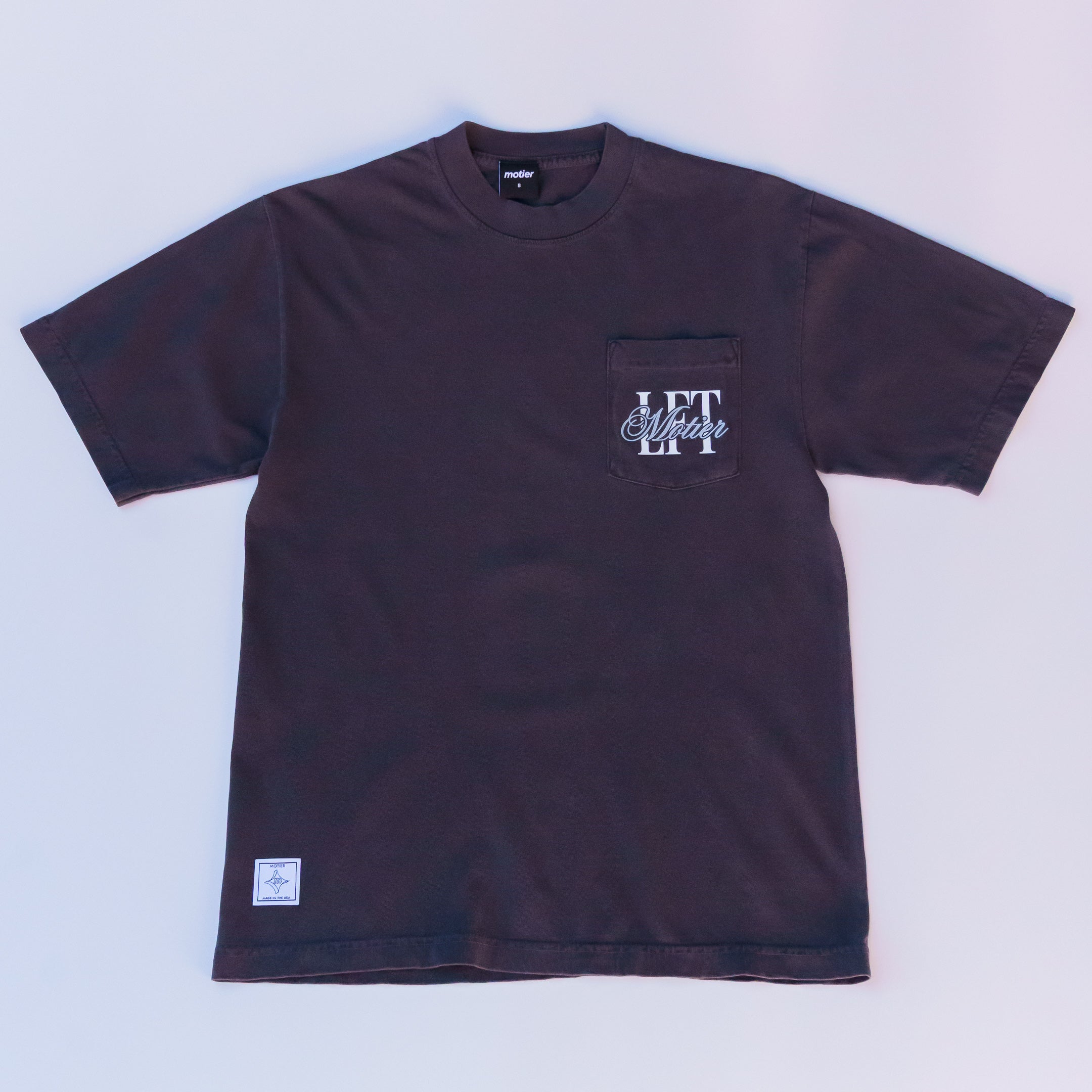 LFT Maison Luxe Pocket Tee (Vintage Black)
