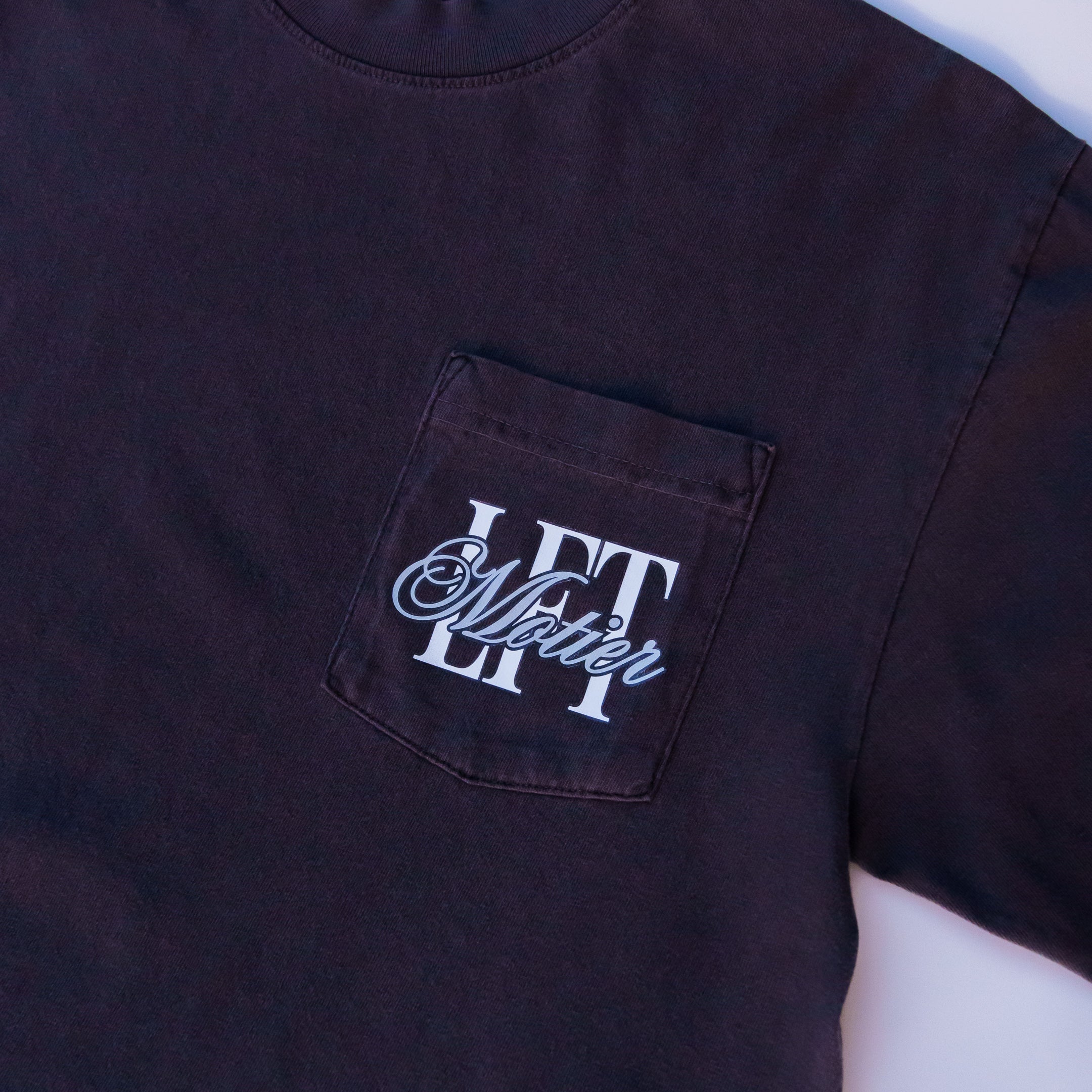 LFT Maison Luxe Pocket Tee (Vintage Black)