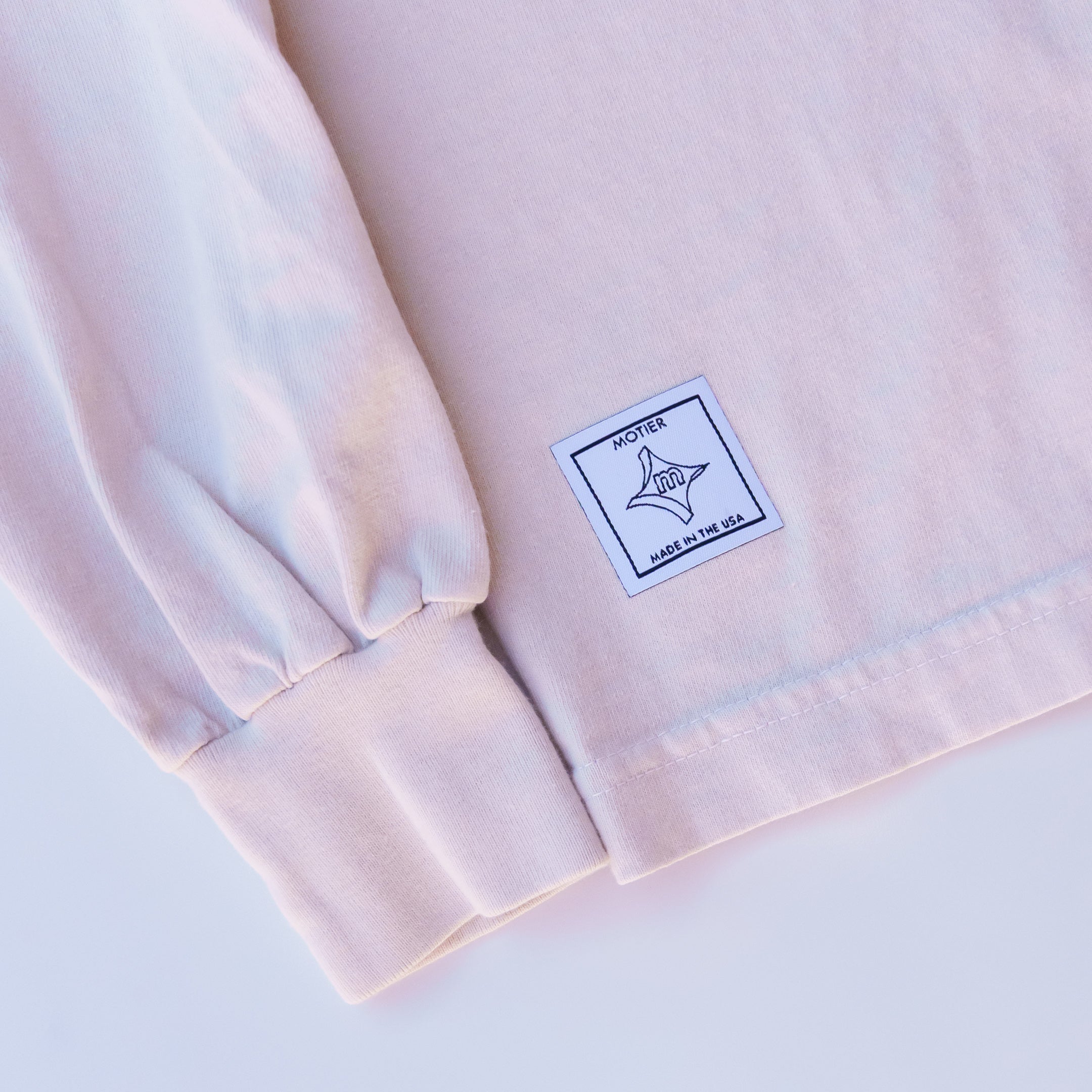 The Postmark Luxe L/S Pocket Tee (Light Tan)