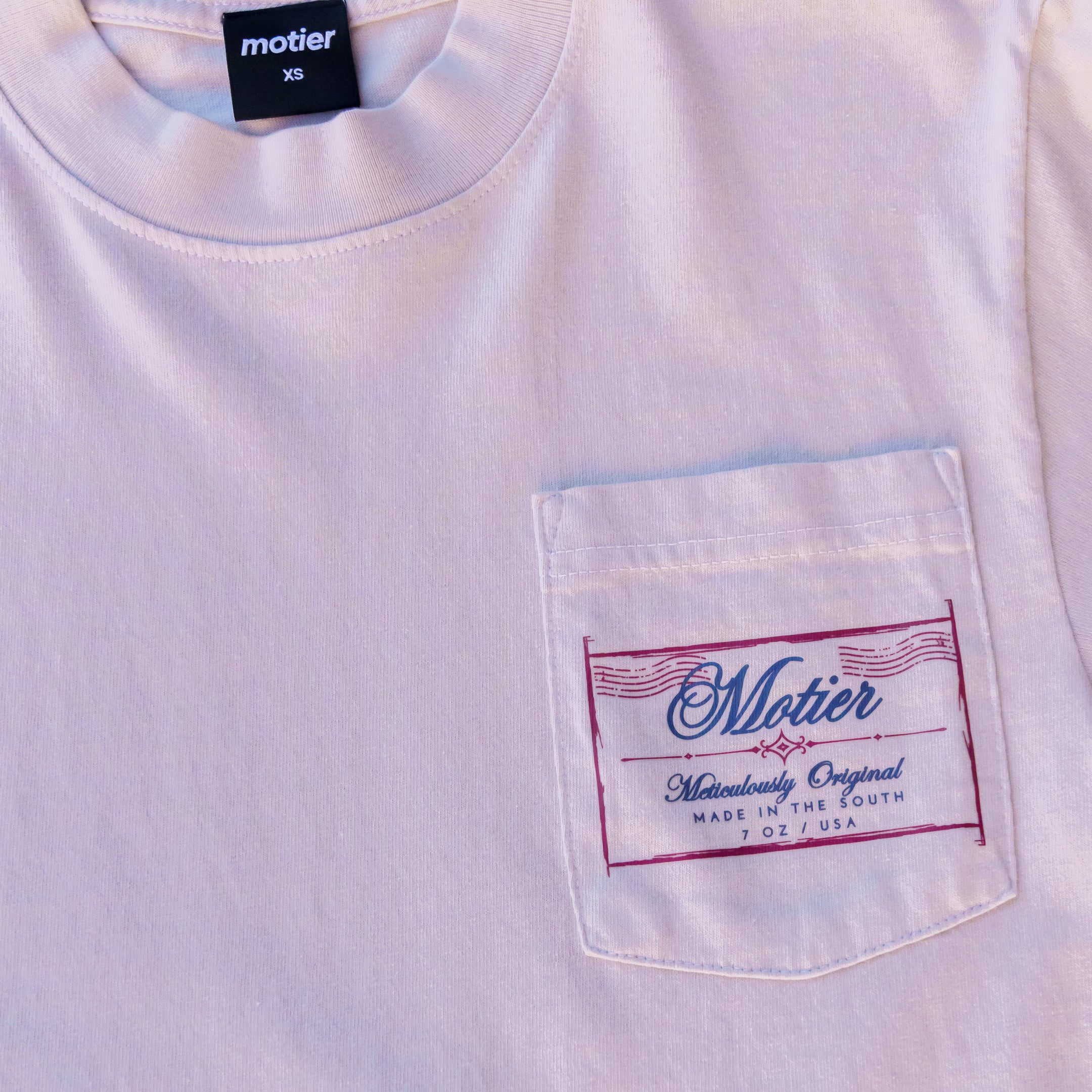 The Postmark Luxe L/S Pocket Tee (Light Tan)