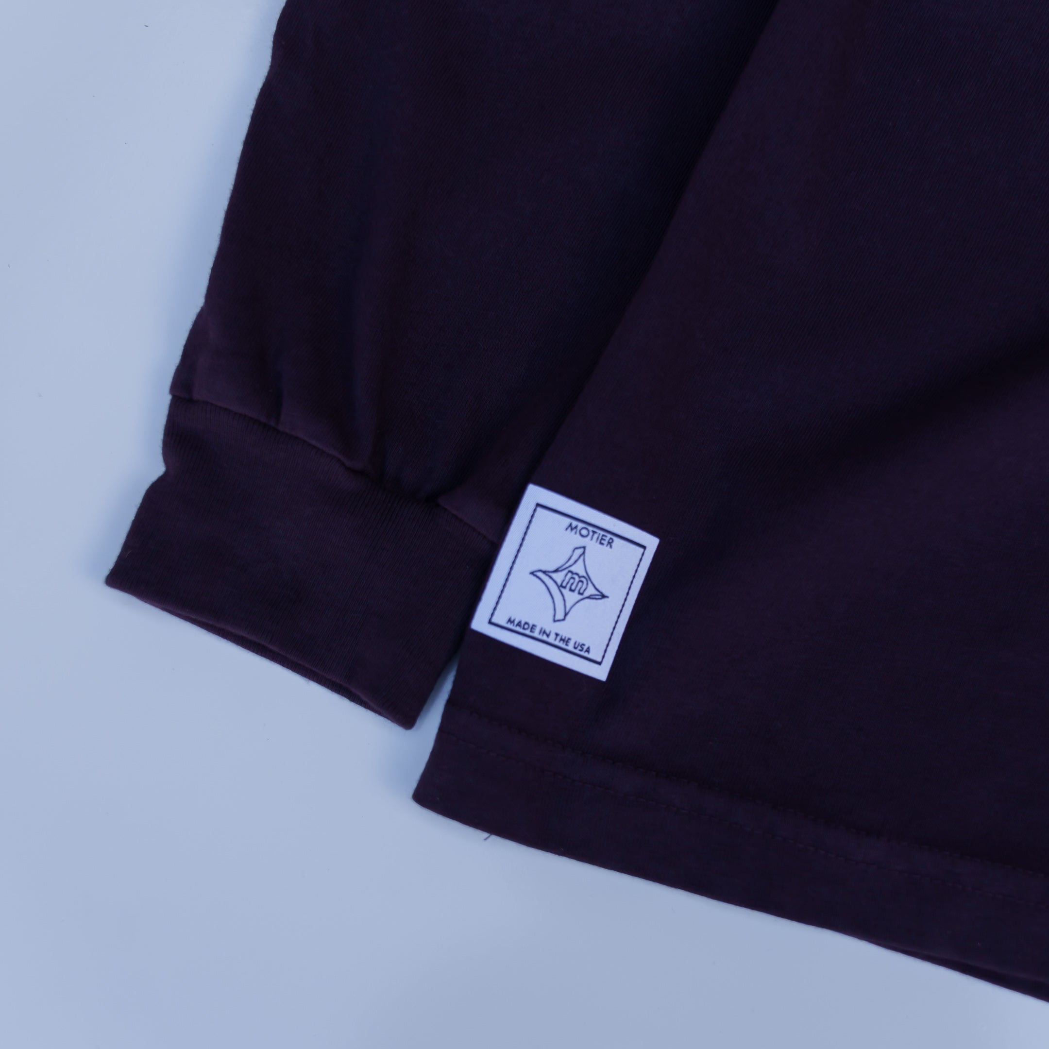 The Ultra Embroidered L/S Luxe Tee (Eclipse)