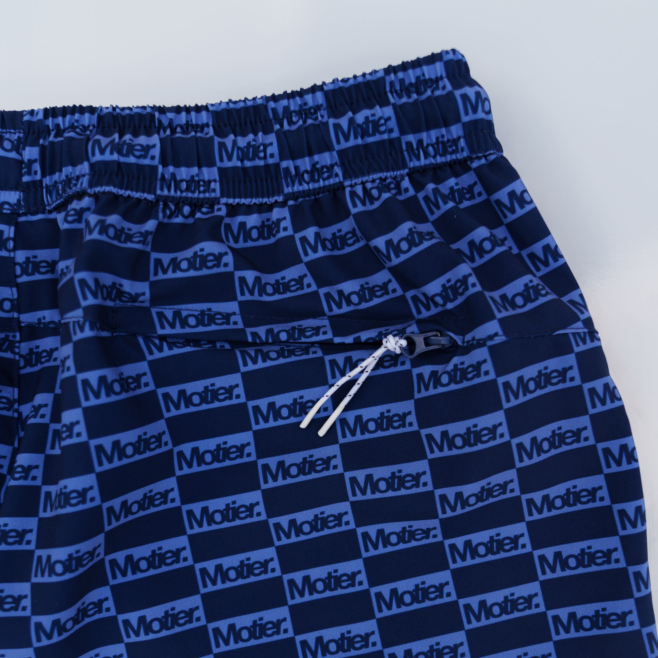 The STC Lineage Boardshorts (Navy Checkered)
