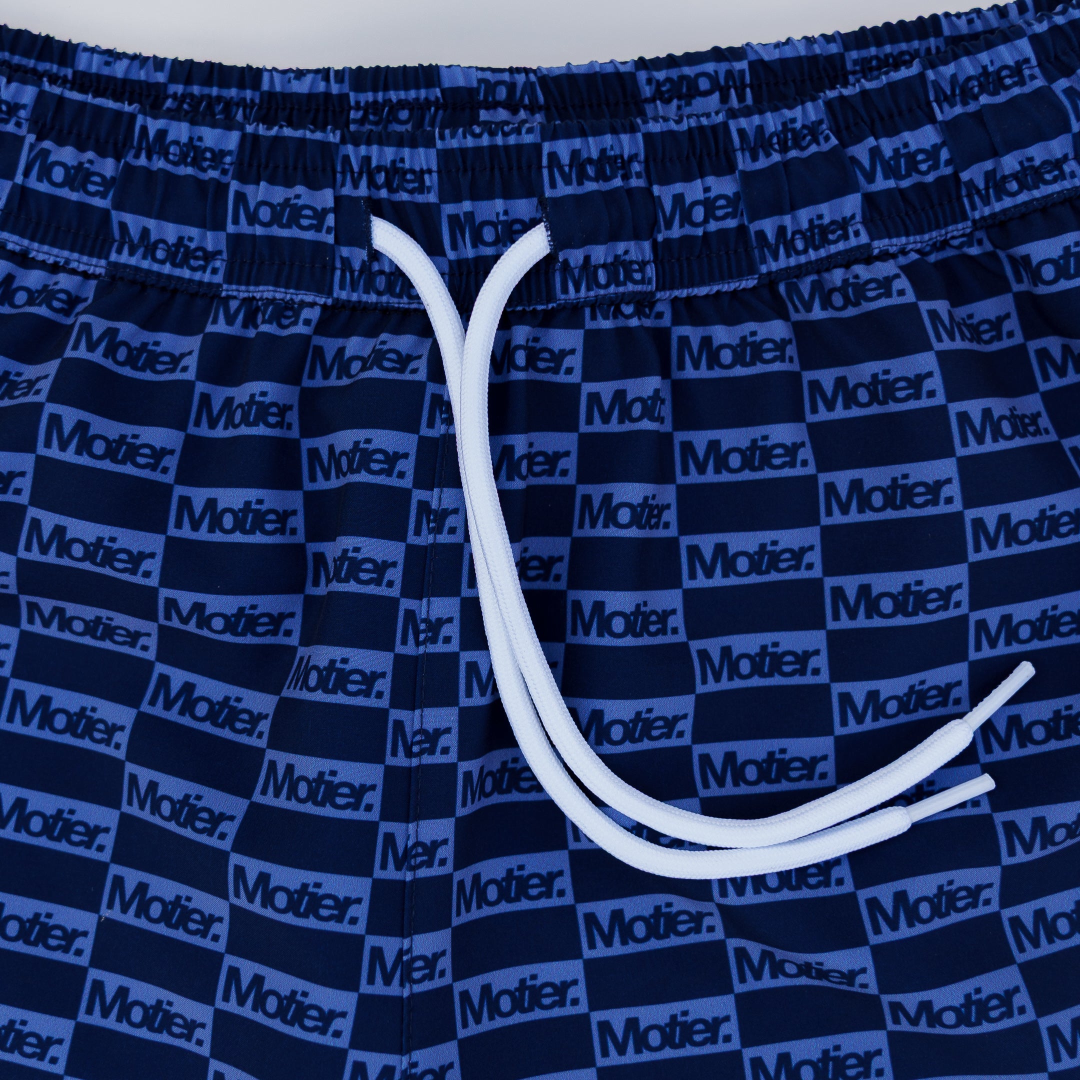 The STC Lineage Boardshorts (Navy Checkered)