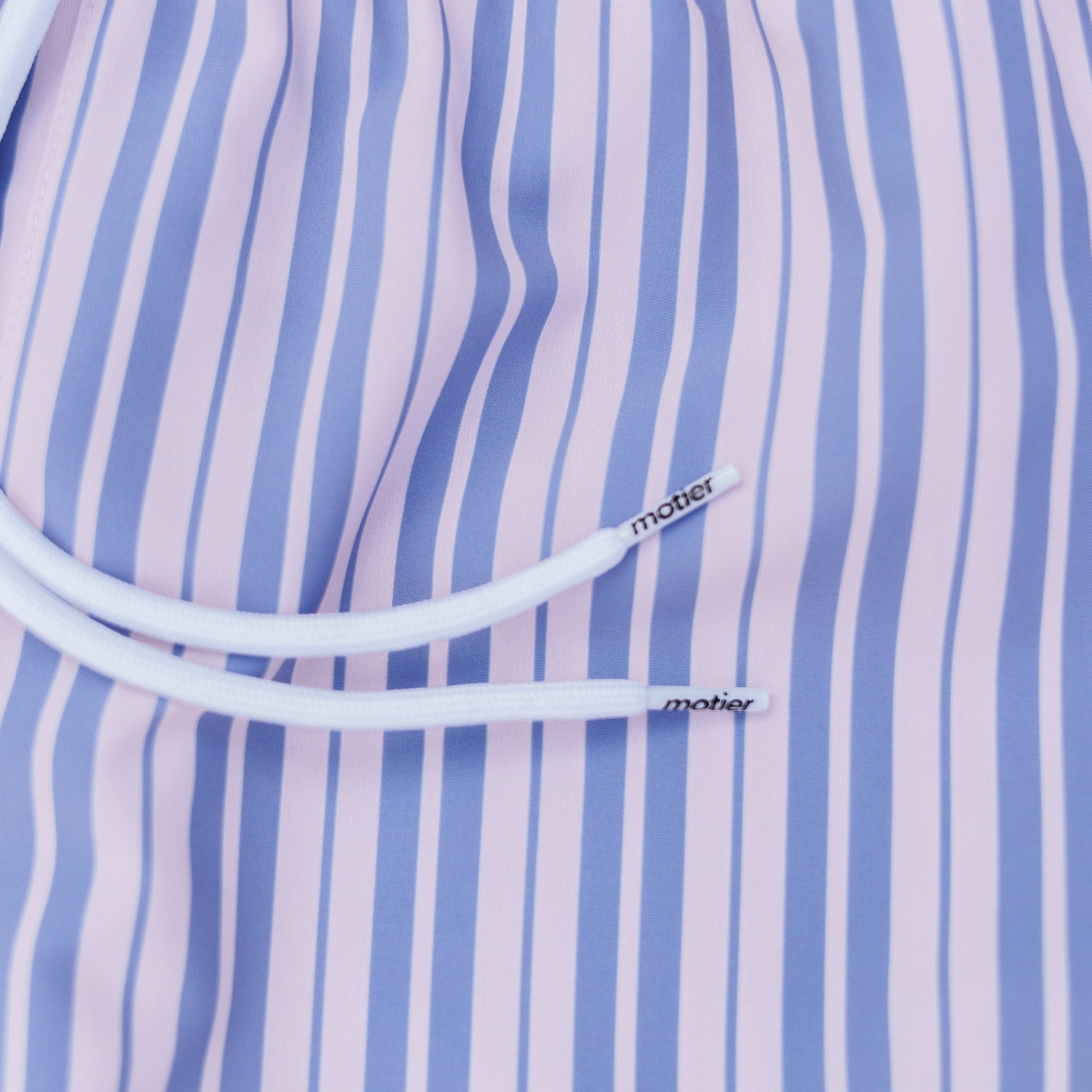 The Striped Lineage Boardshorts (Oxford/Sky Blue)