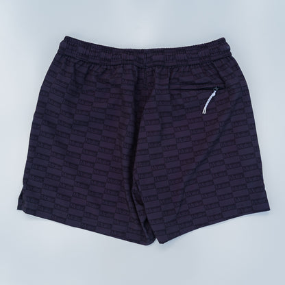 The Youth STC Lineage Boardshorts (Black Checkered)