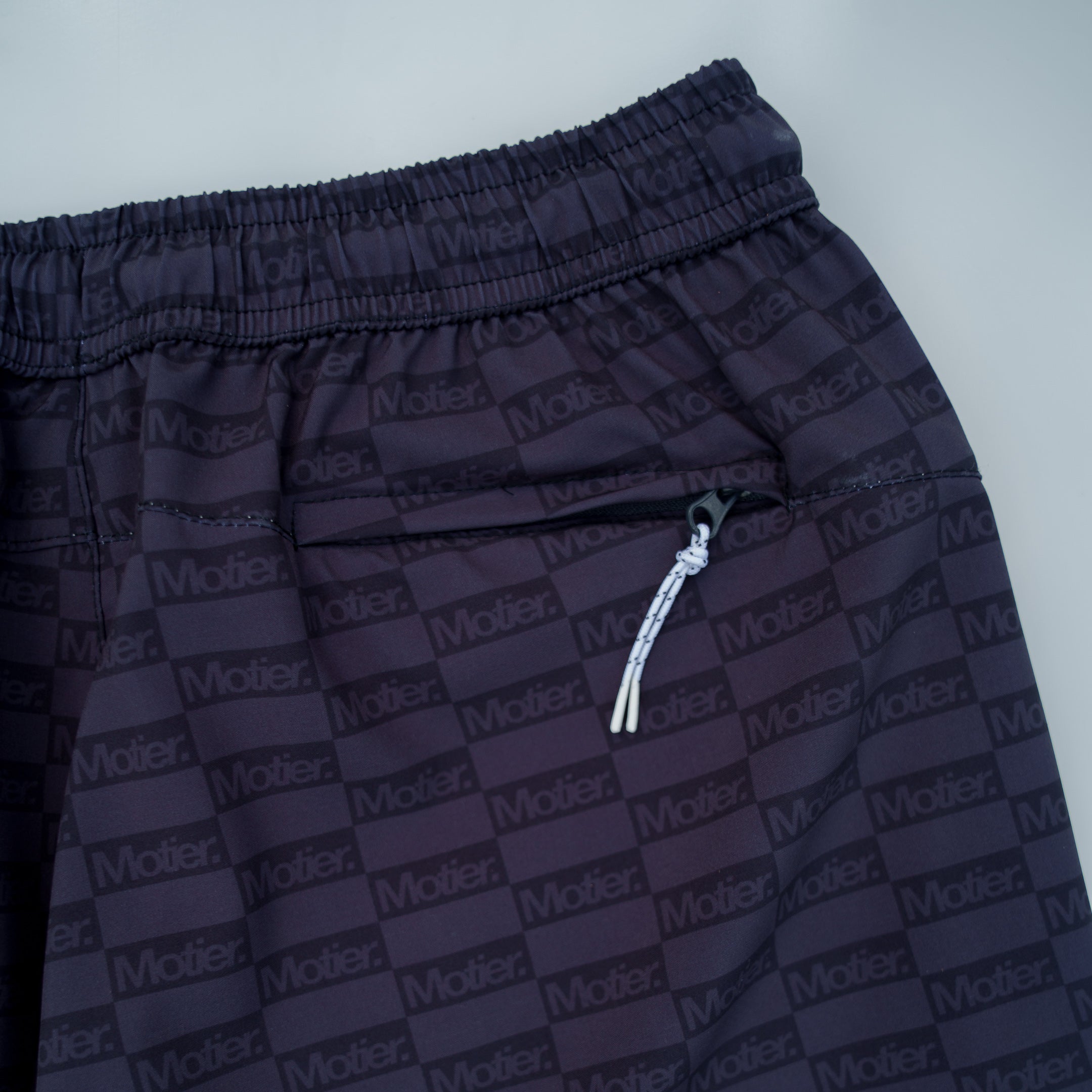 The STC Lineage Boardshorts (Black Checkered)
