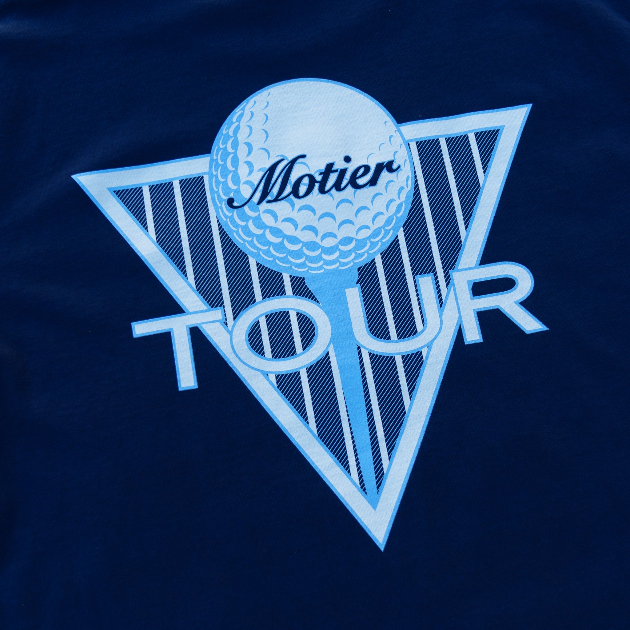 The Tour Luxe Tee (Navy) - Motier Lafayette 