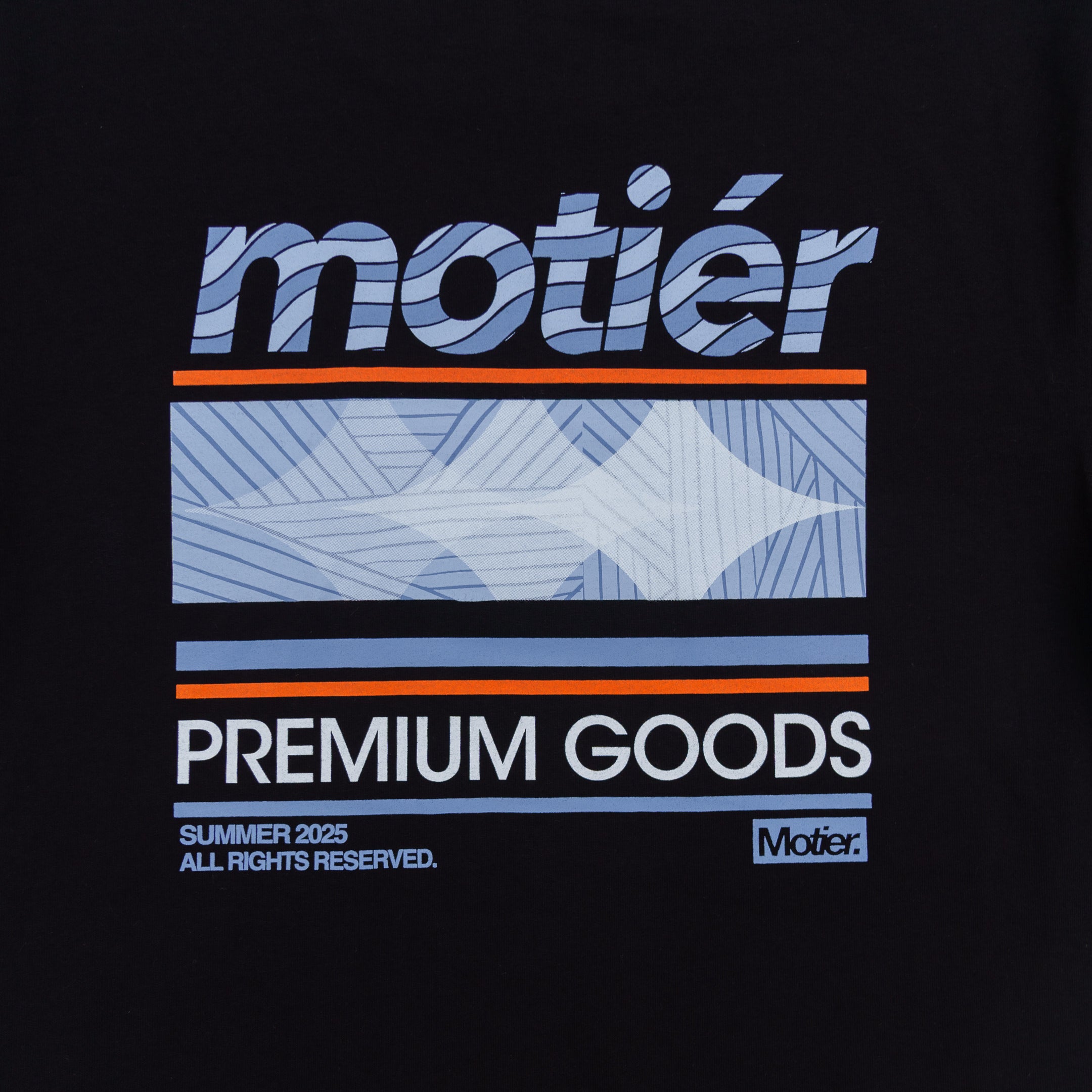 The Vortex Luxe Tee (Black)