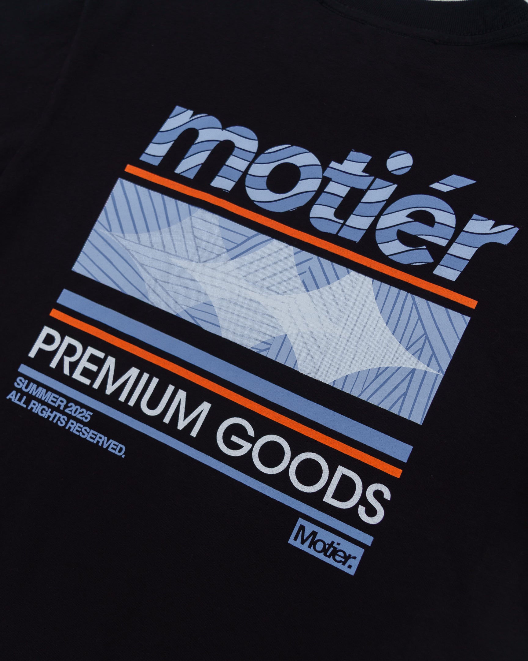 The Vortex Luxe Tee (Black)