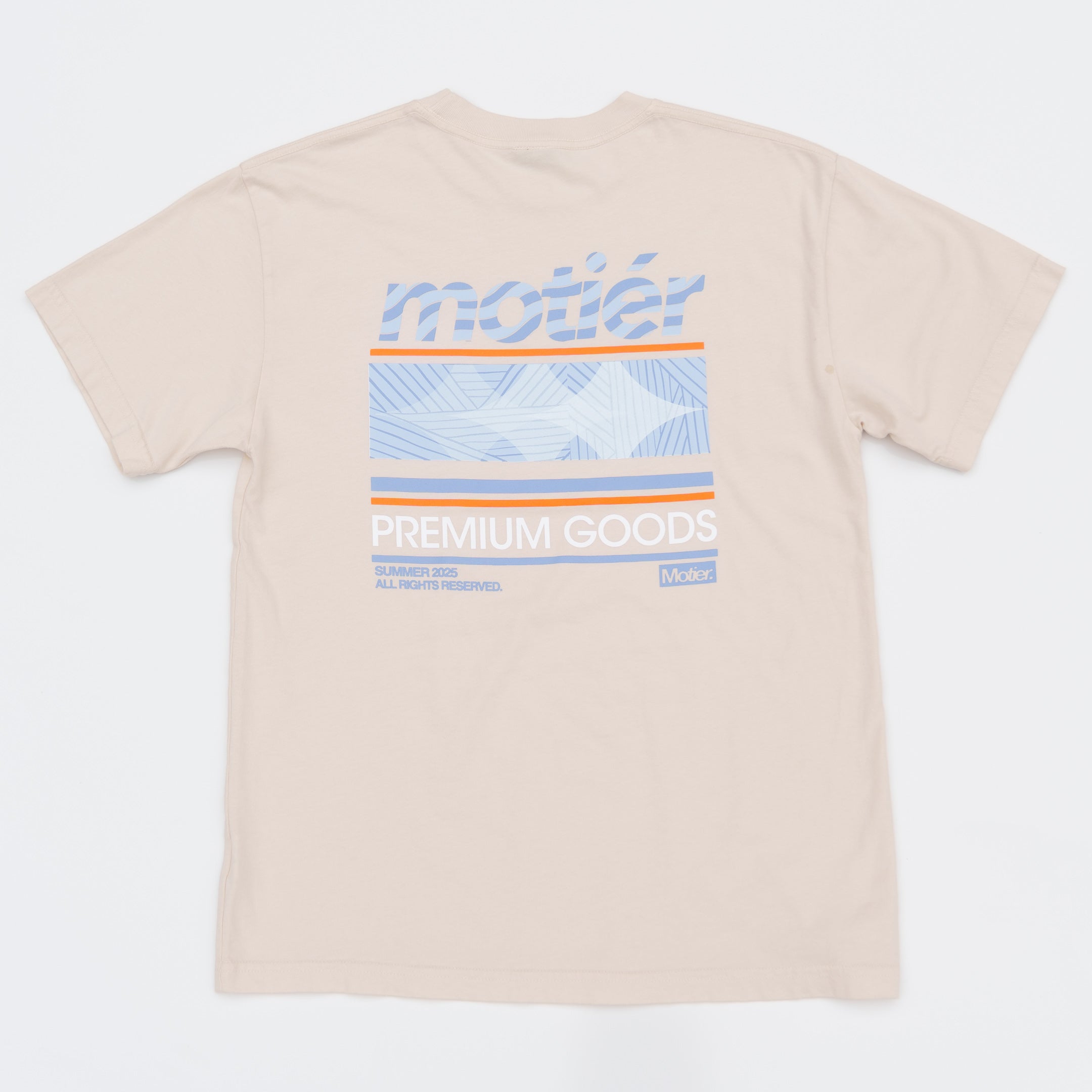 The Vortex Luxe Tee (Moonbeam)