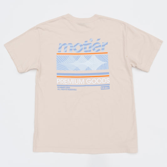 The Vortex Luxe Tee (Moonbeam)