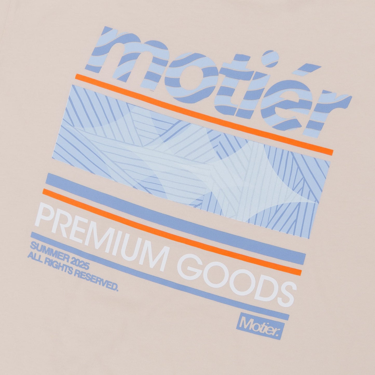 The Vortex Luxe Tee (Moonbeam)