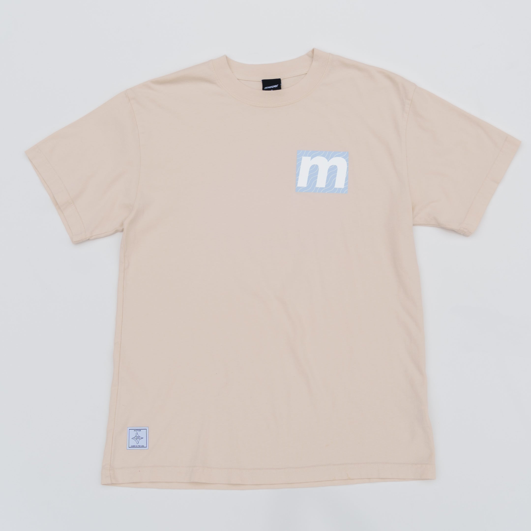 The Vortex Luxe Tee (Moonbeam)