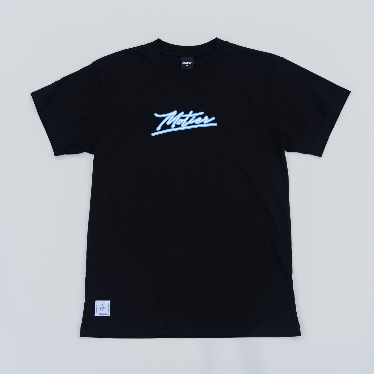 The Motier Vice Checkered Luxe Tee (Black)